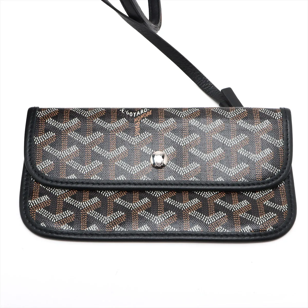 Saint-Louis PM PVC x Leather Tote Bag Brown x Black — view 10