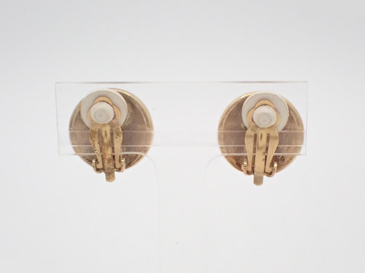 Pearl Earrings, Gold Plated — view 2