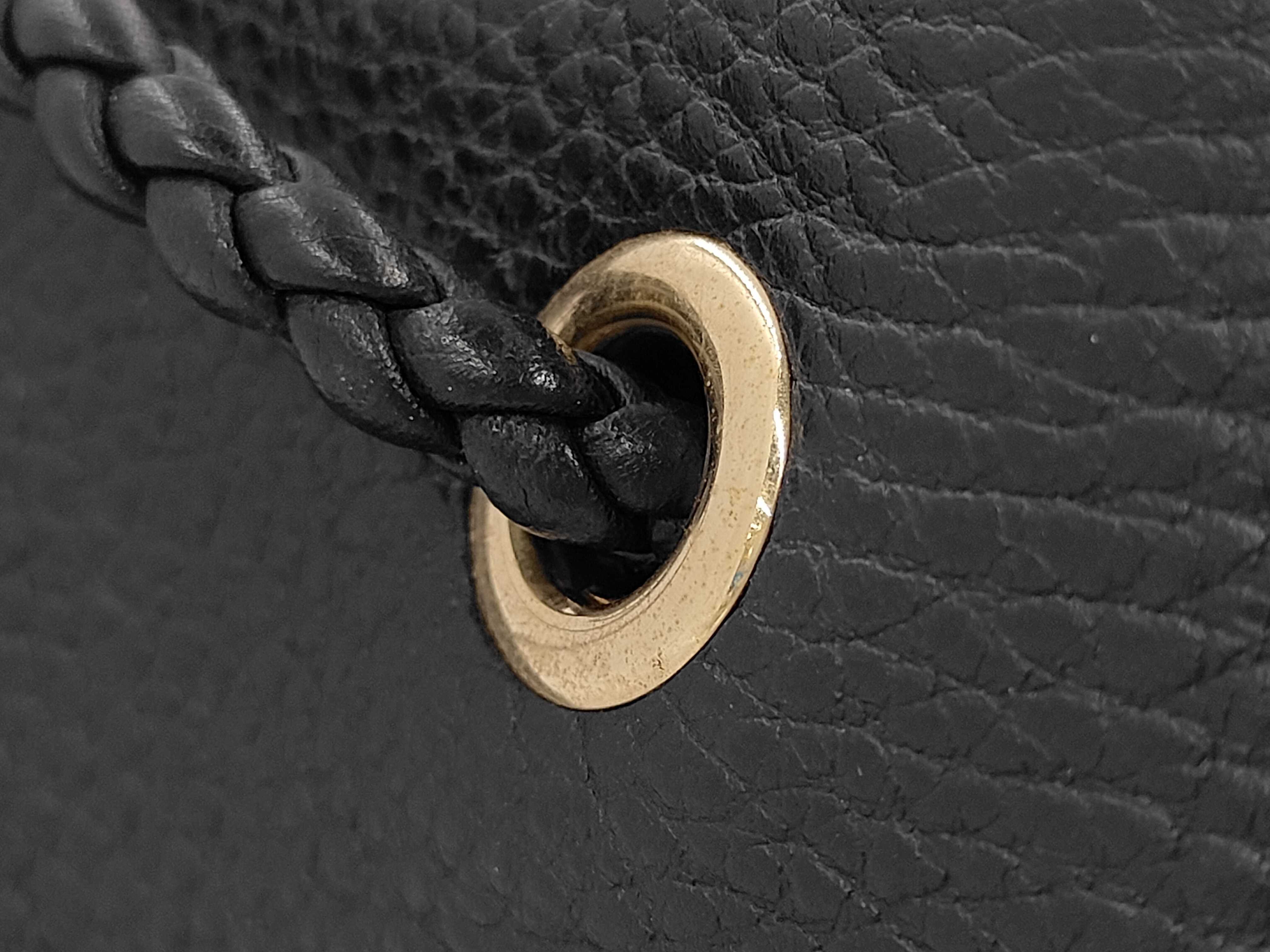Leather Tote Bag (Black) — view 9