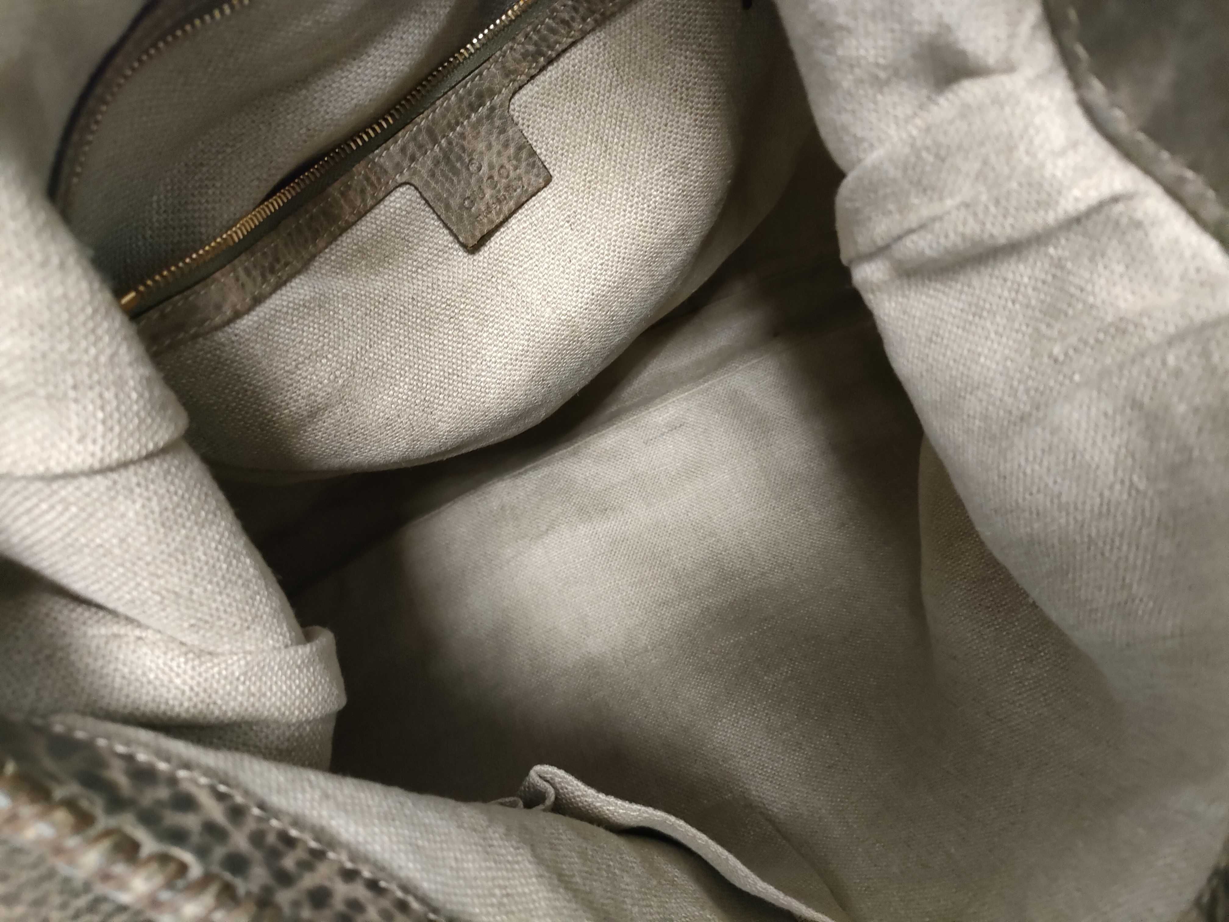Bamboo FR - Bamboo Leather 2-Way Shoulder Bag Olive — view 8