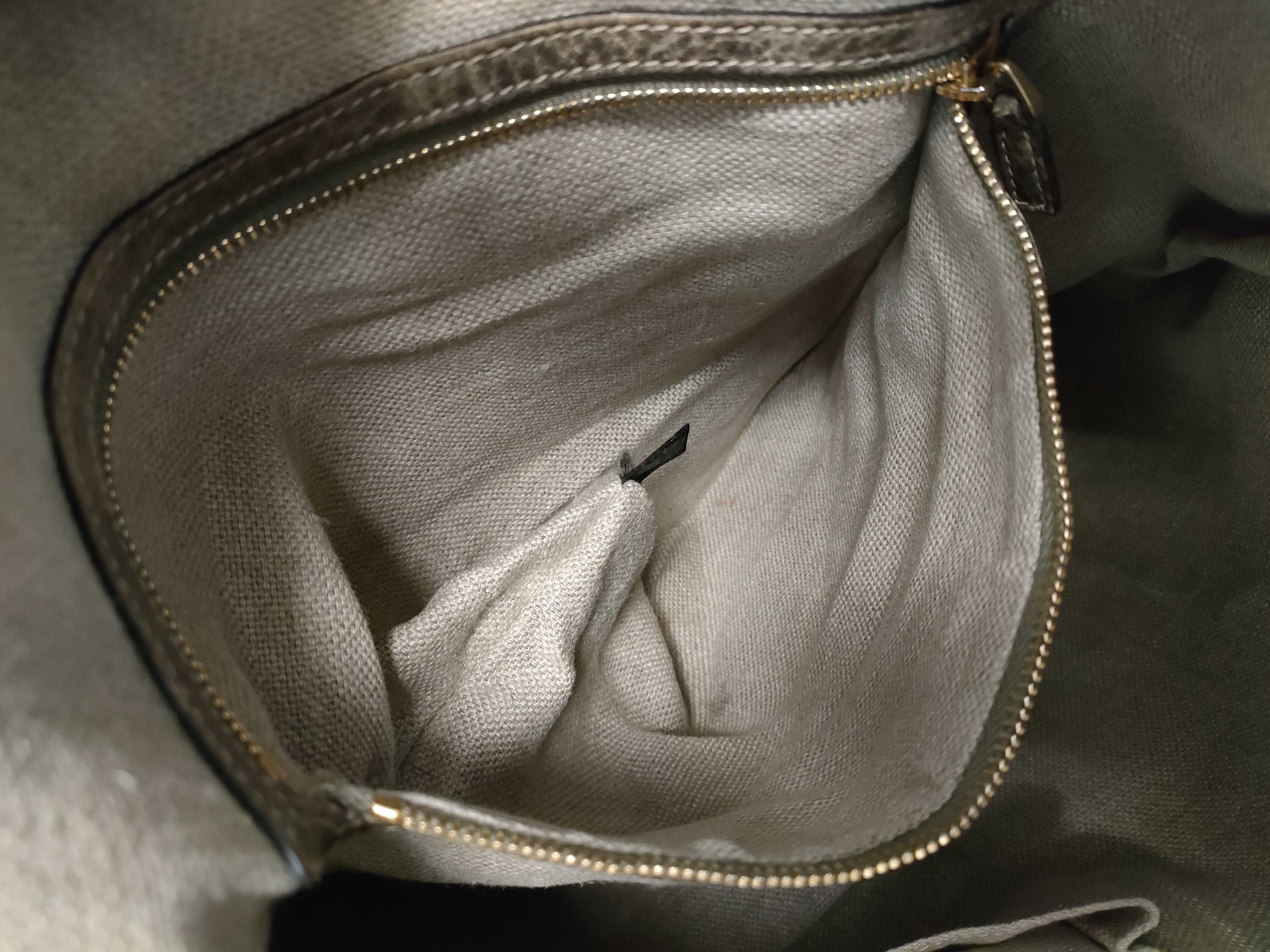 Bamboo FR - Bamboo Leather 2-Way Shoulder Bag Olive — view 10