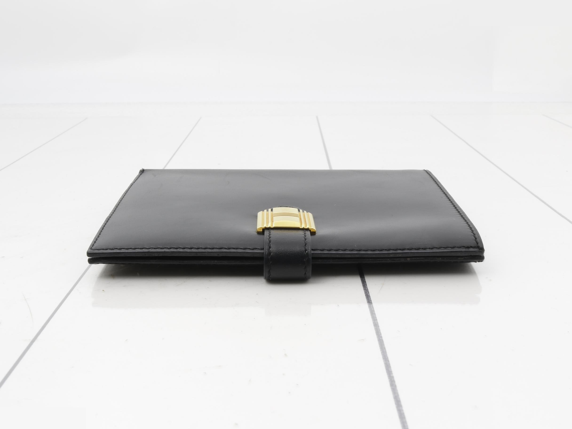Saumur Diane, Y stamp, Box Calf, Black — view 3