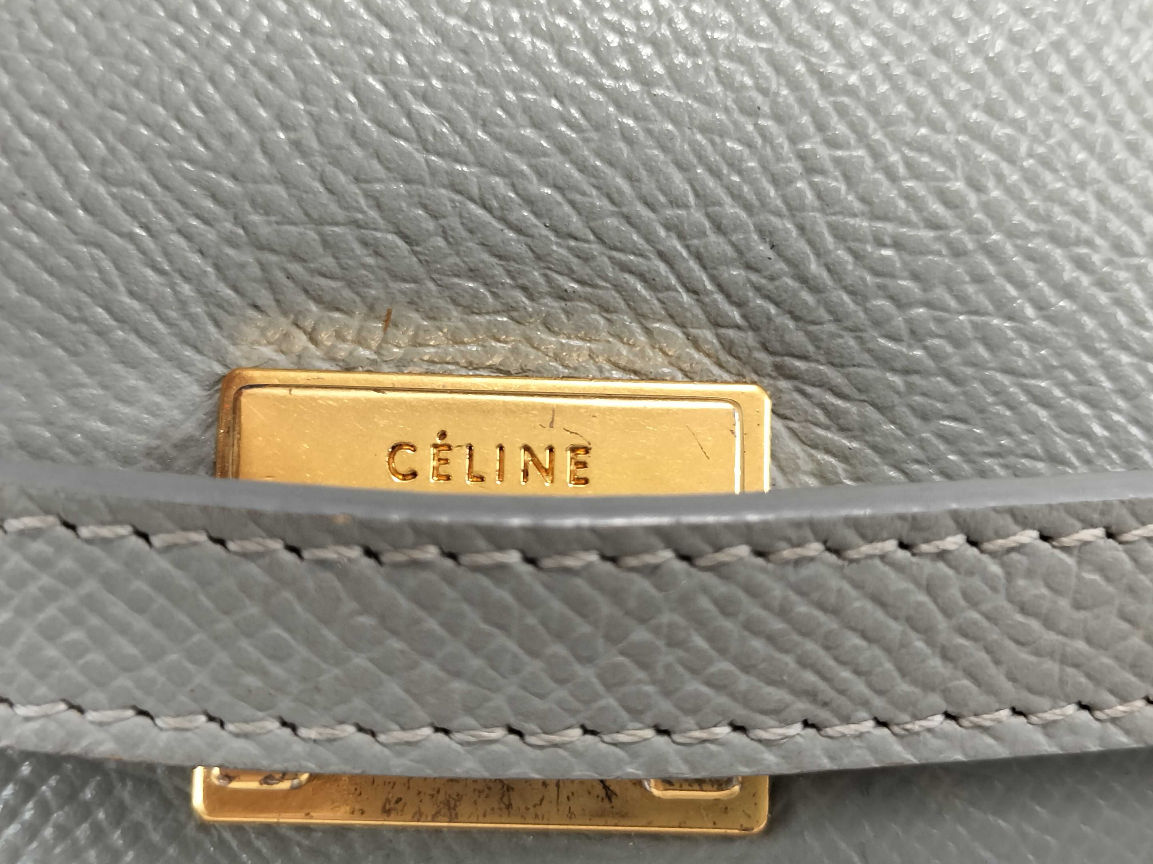 ID- Belt Bag Nano cow skin 2-way handbag Blue shoulder bag — view 13