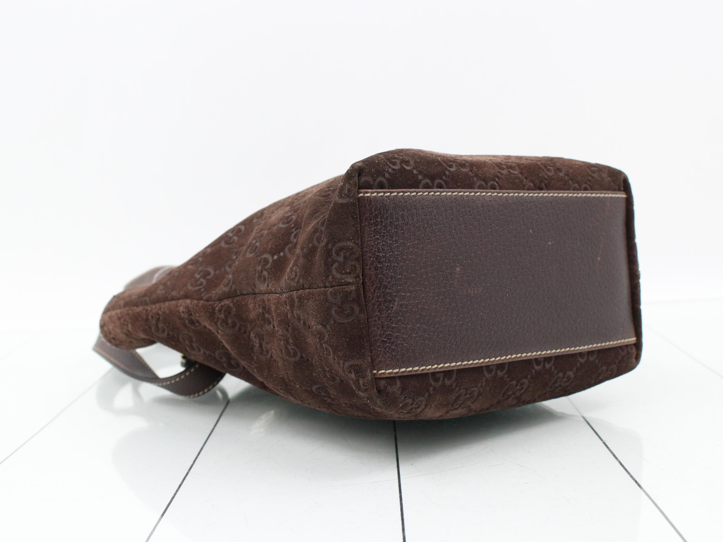 GG Suede Handbag — view 5