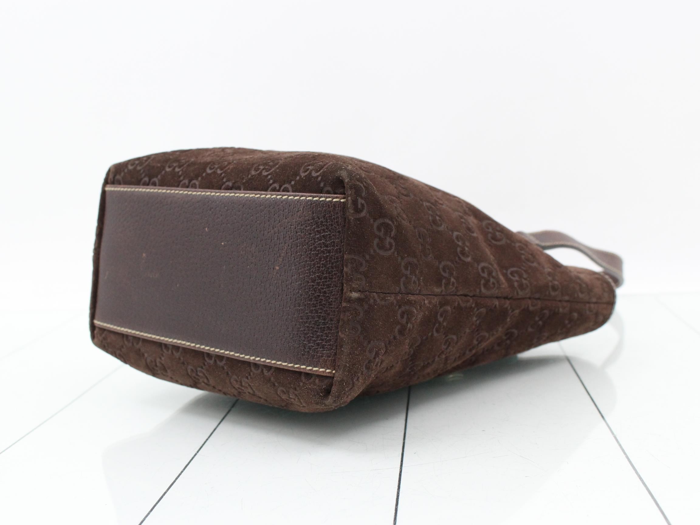 GG Suede Handbag — view 6