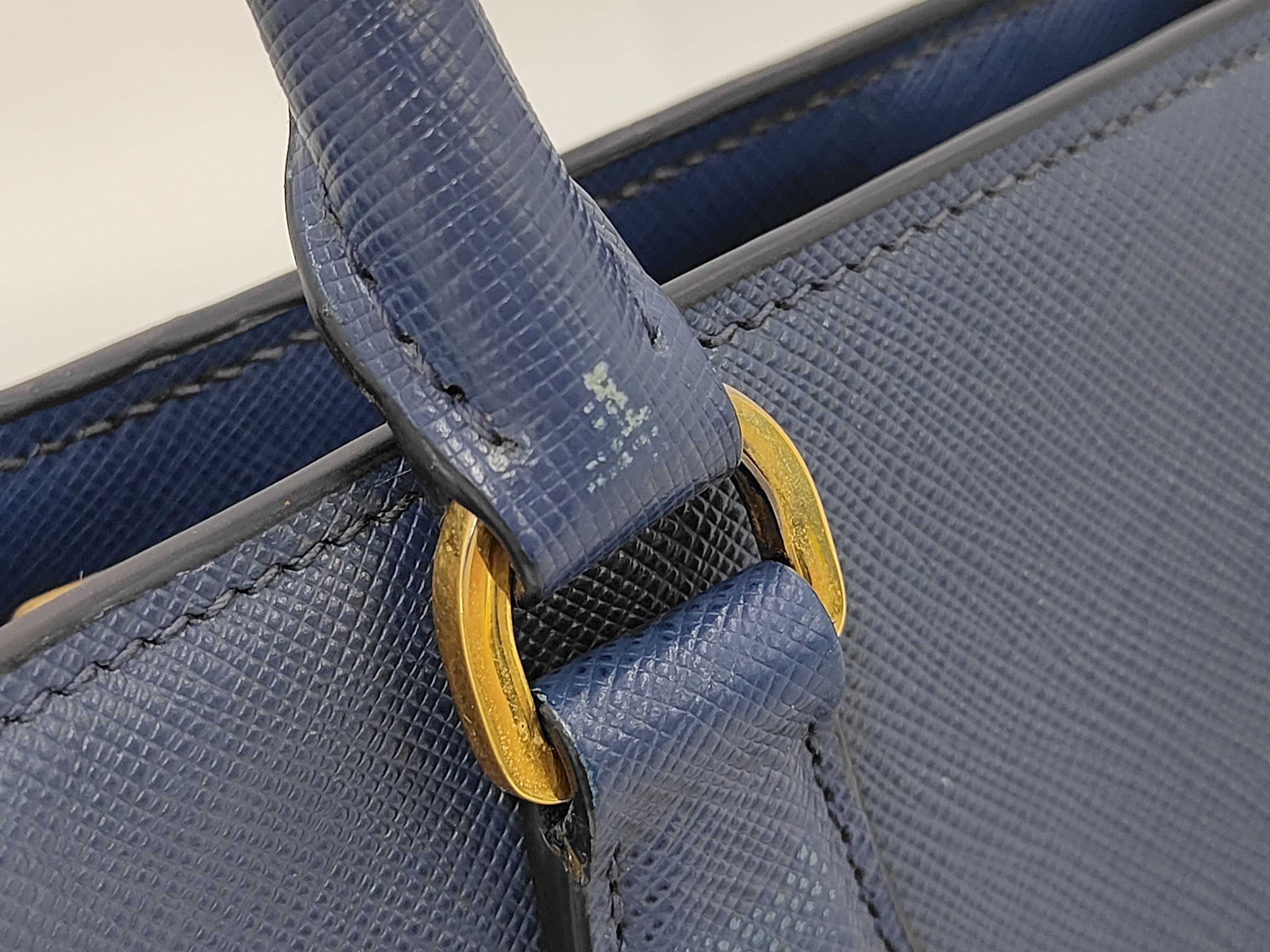 Galleria Saffiano Lux Tote Bag — view 7