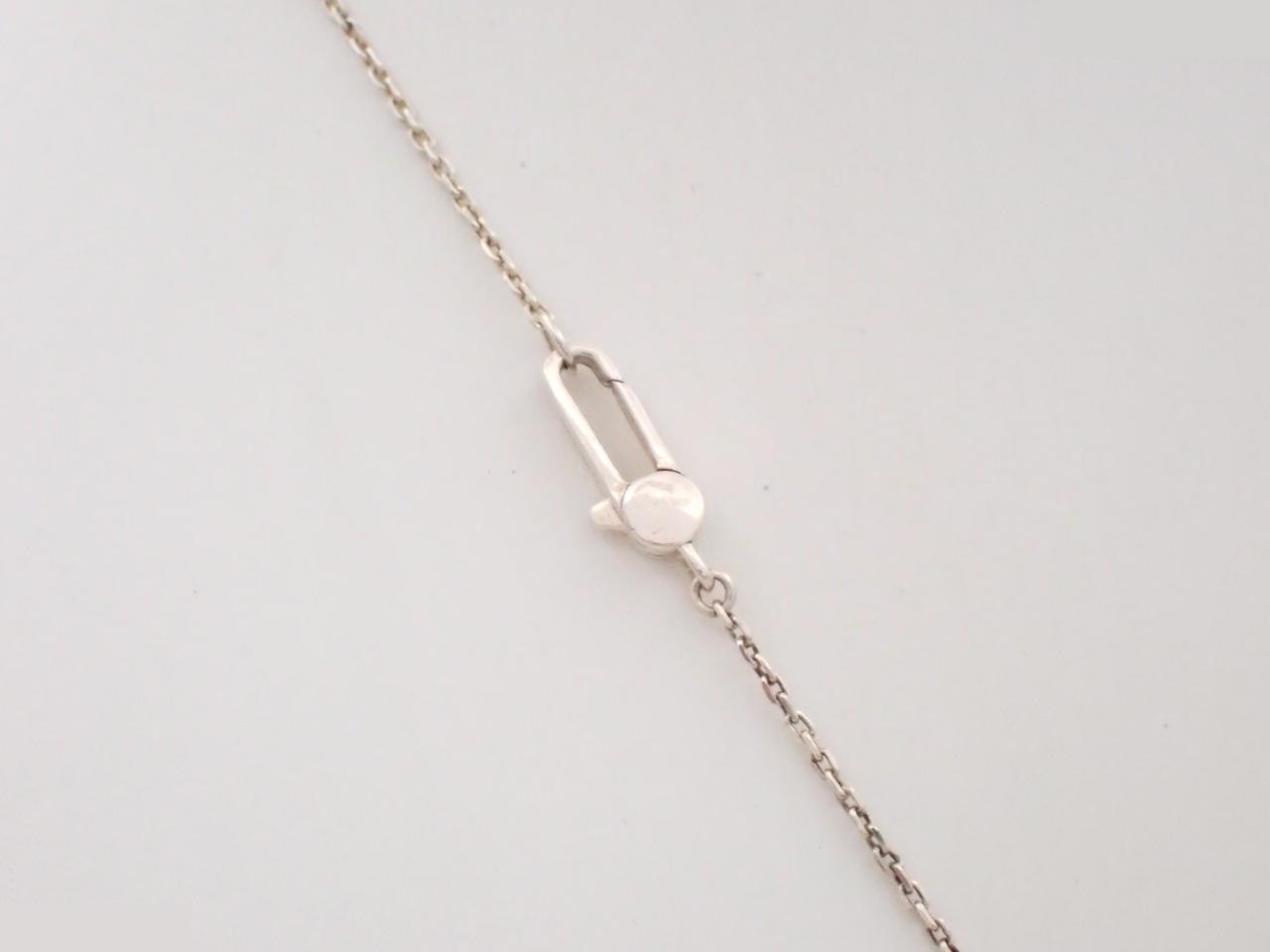 Cutout Cross Necklace, Sterling Silver (925), 11.2g — view 2