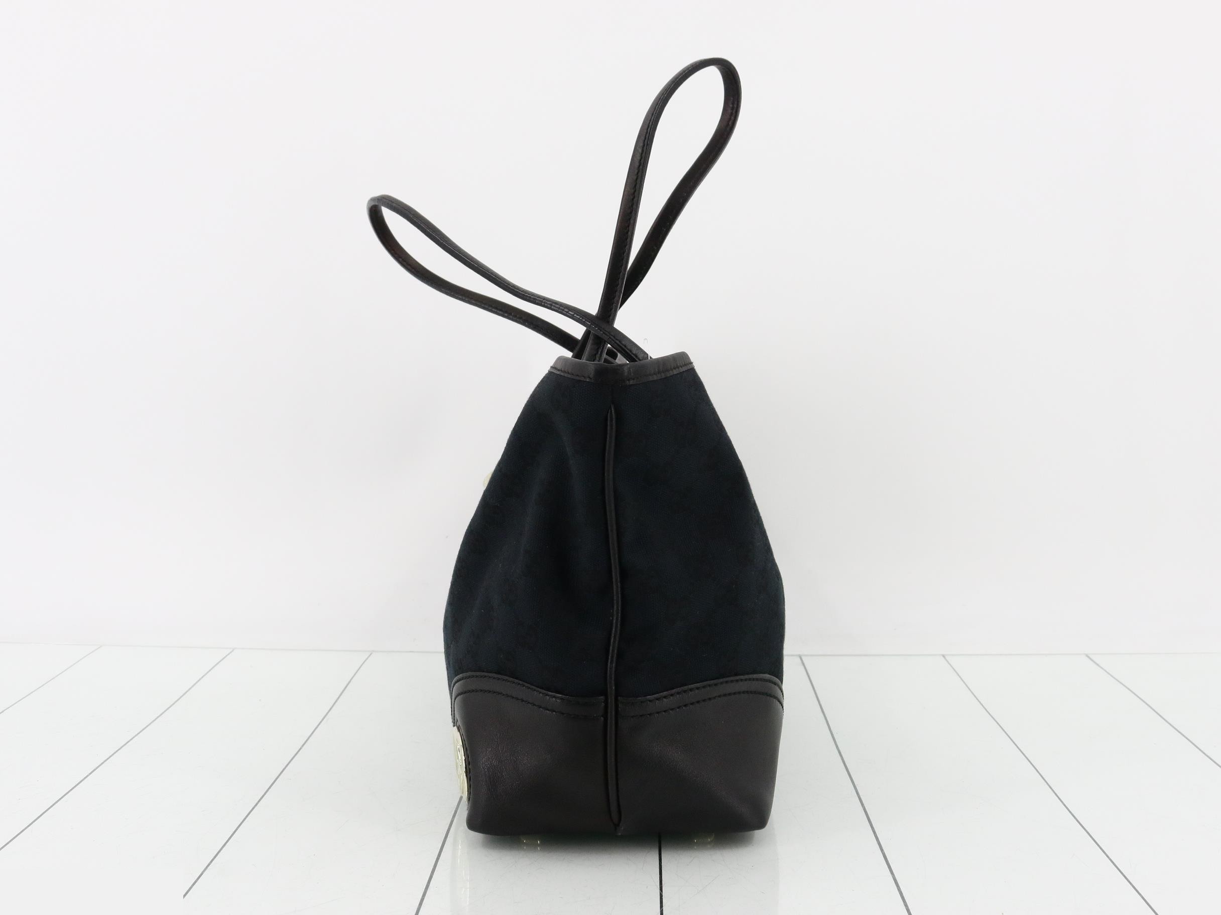 GG Canvas New Brit Tote Bag — view 3