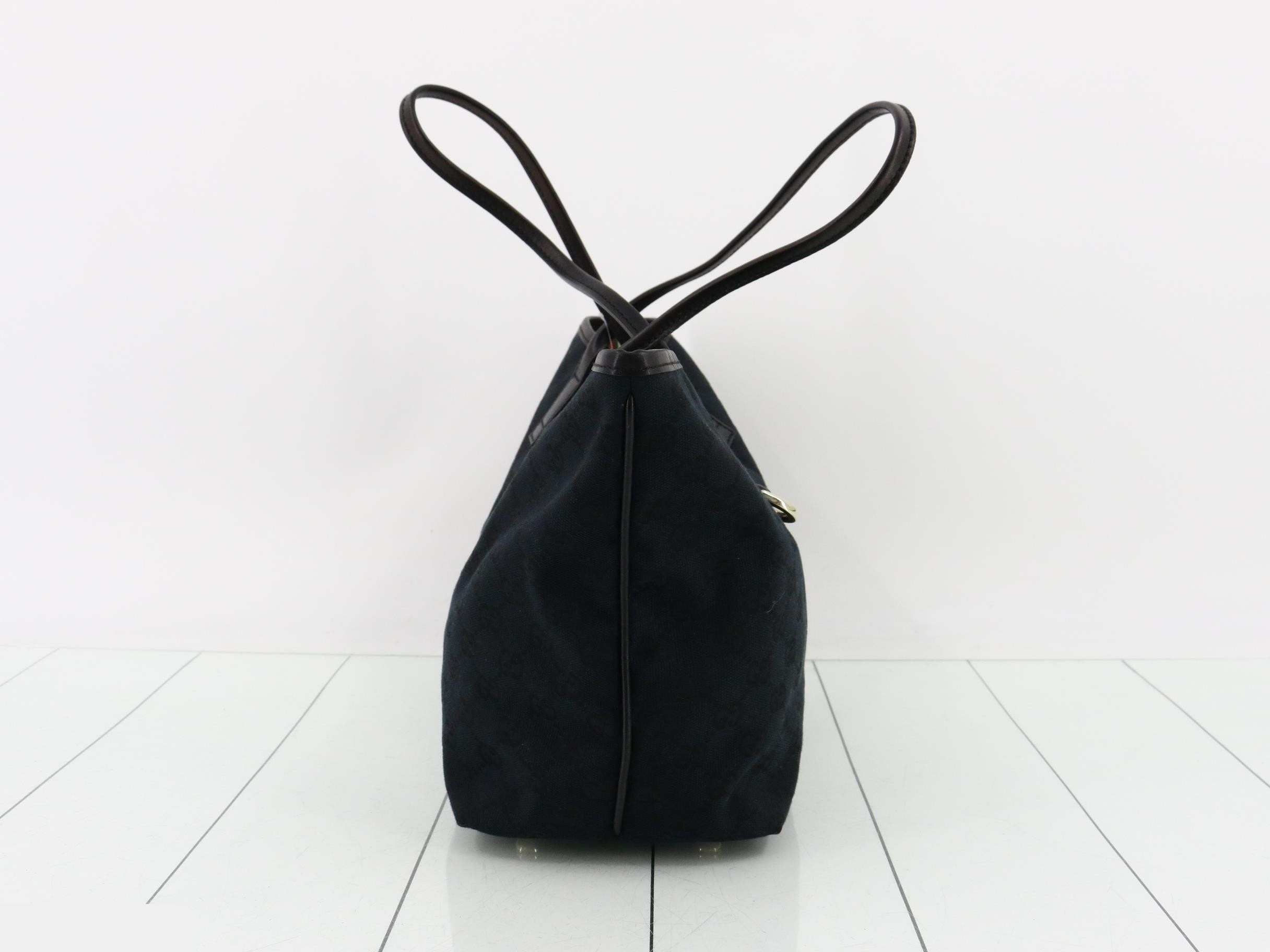 GG Canvas New Brit Tote Bag — view 4