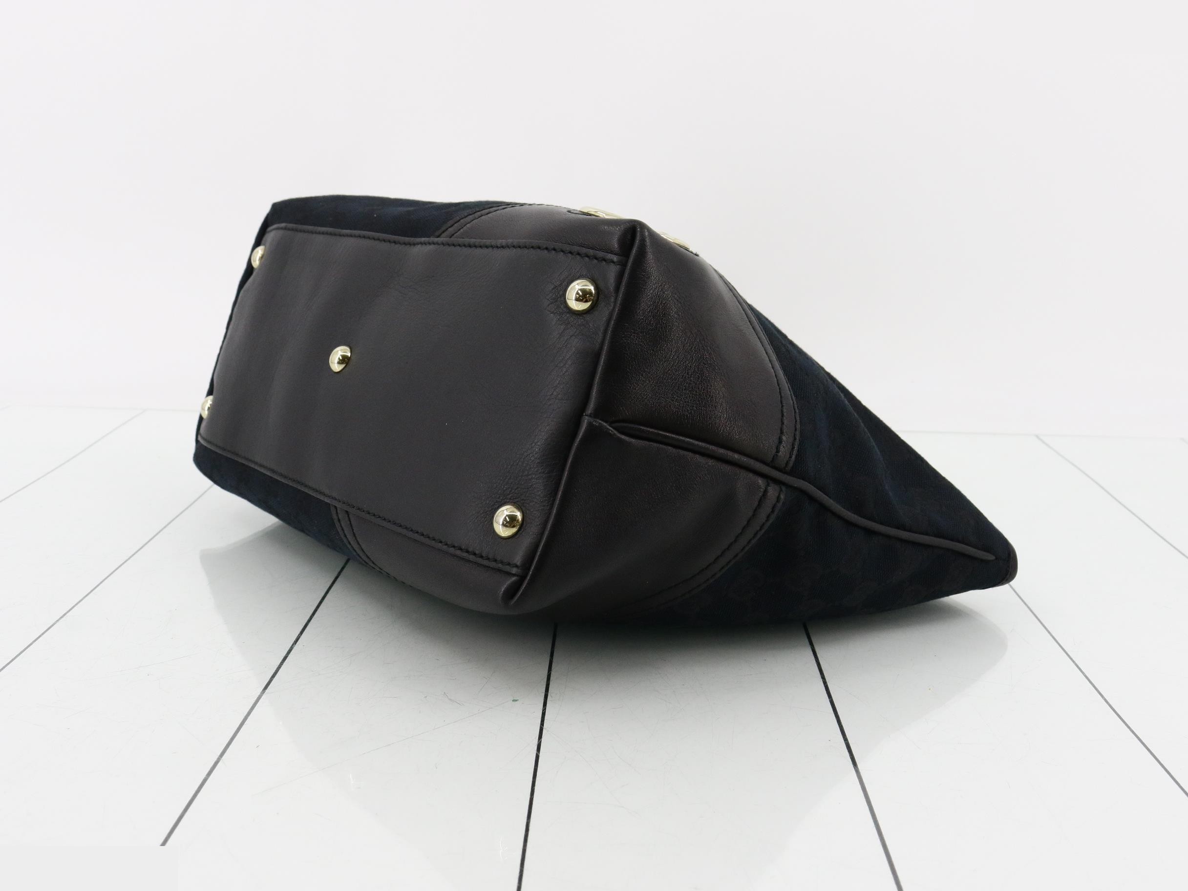 GG Canvas New Brit Tote Bag — view 6