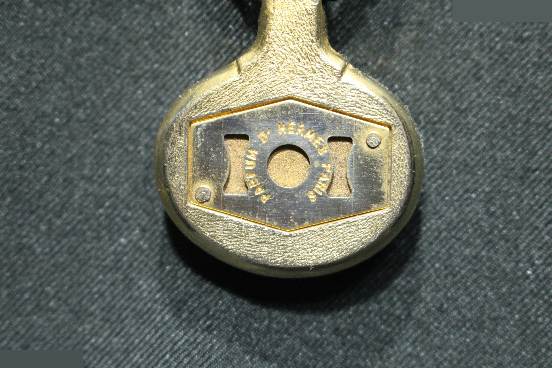 Perfume bottle necklace, approximately 68cm in length. — view 4