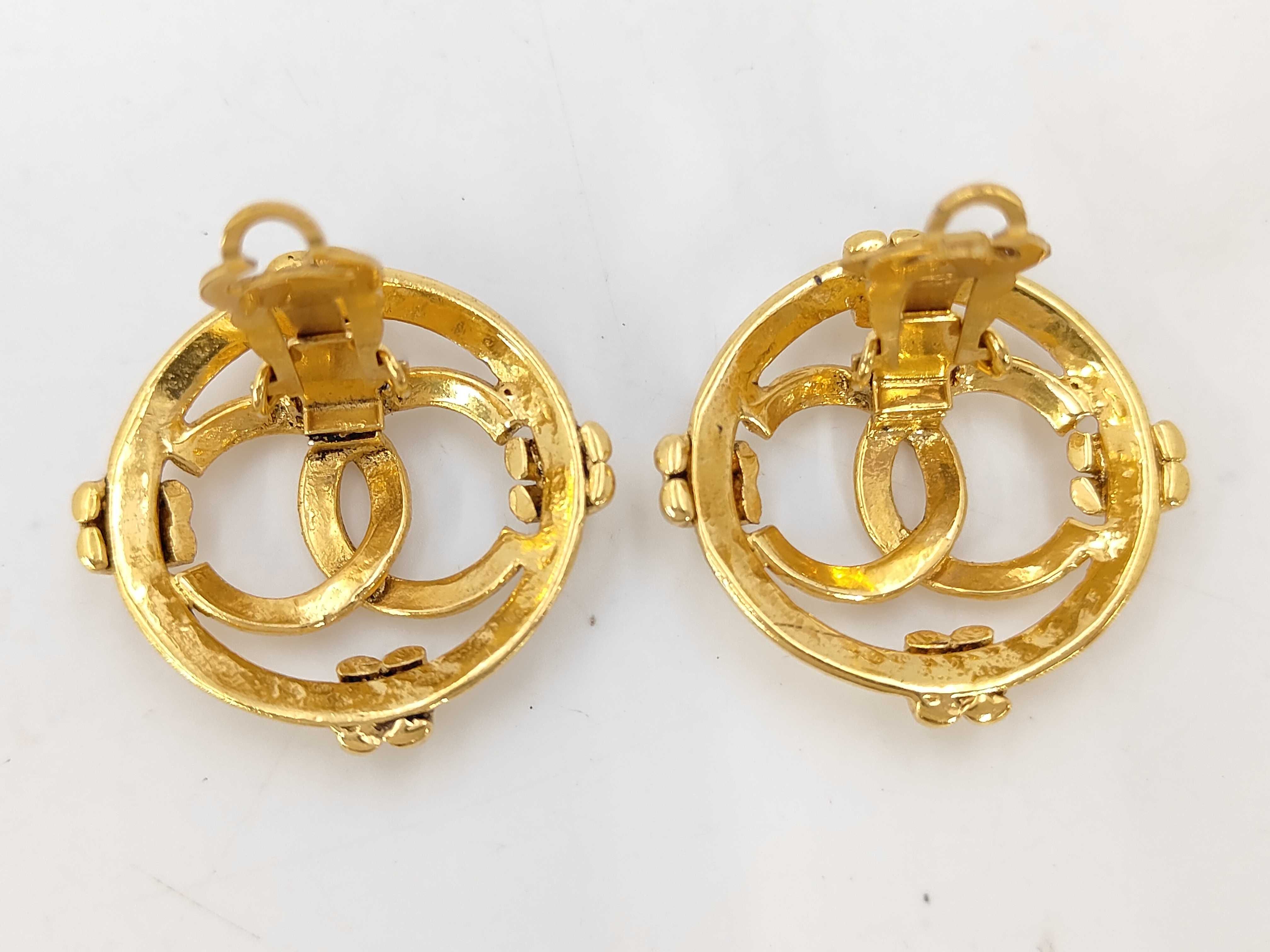 Coco Mark Earrings, GP Gold 94A — view 4