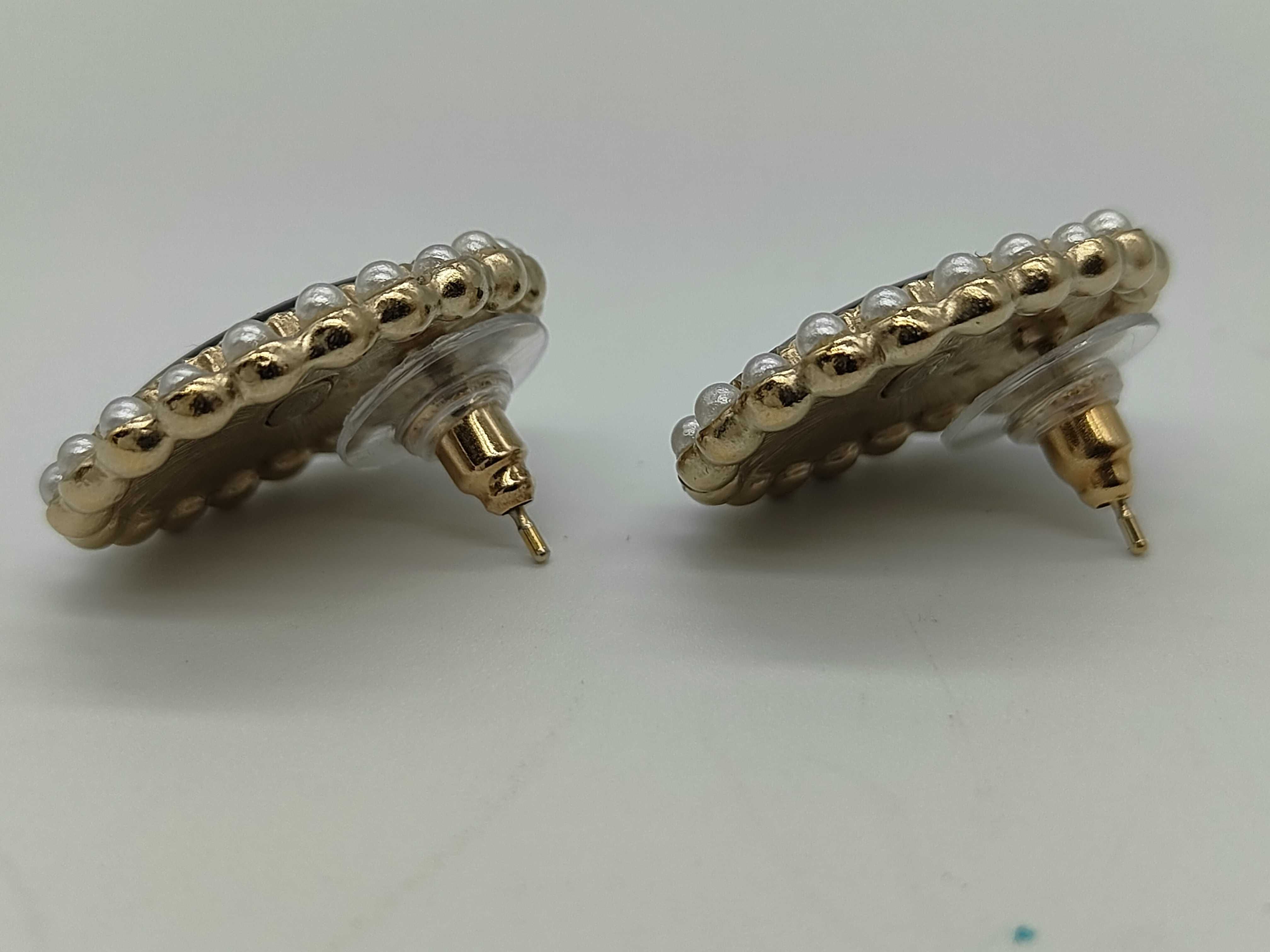 A18V Earrings, Coco Mark Pearl Earrings — view 3
