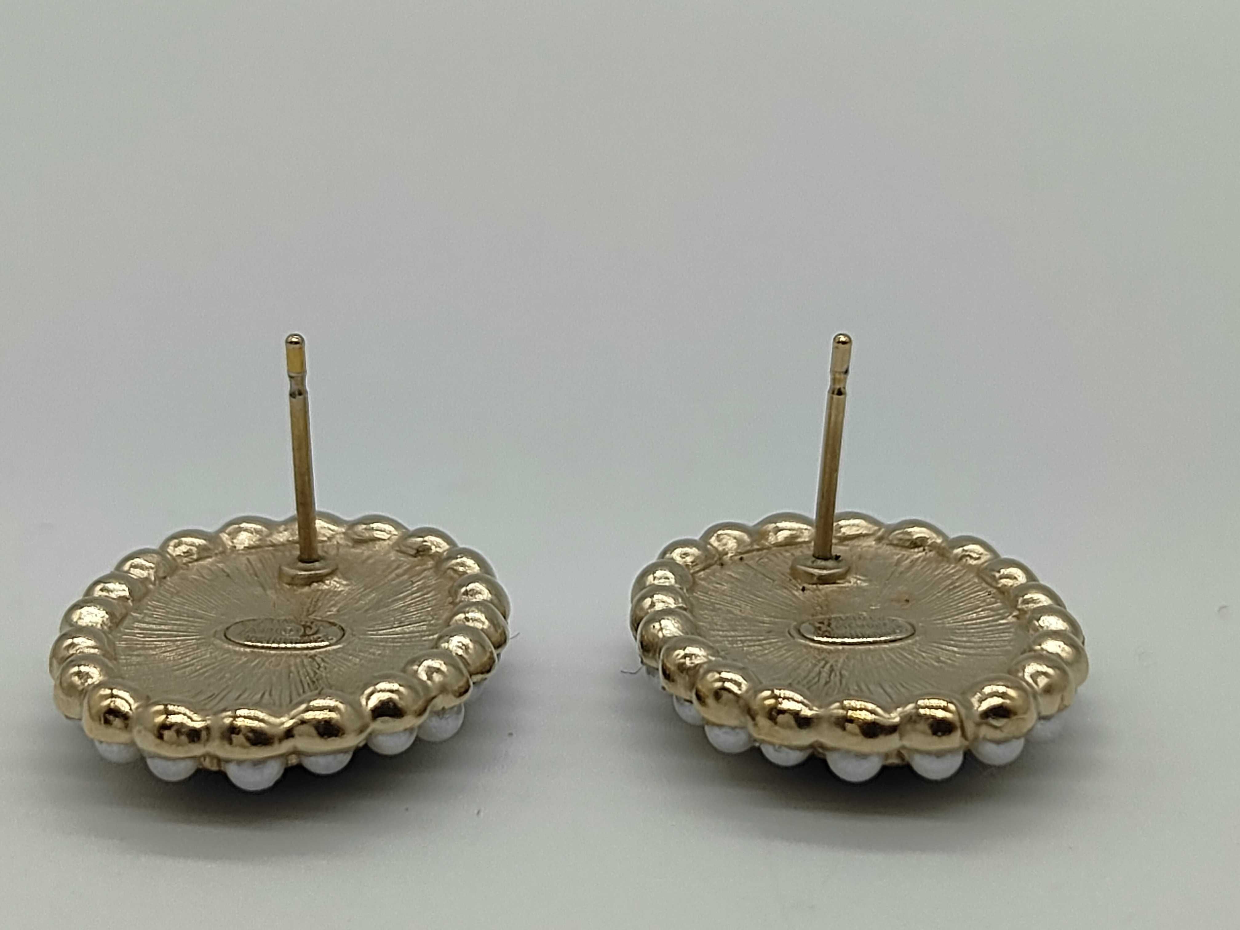 A18V Earrings, Coco Mark Pearl Earrings — view 4