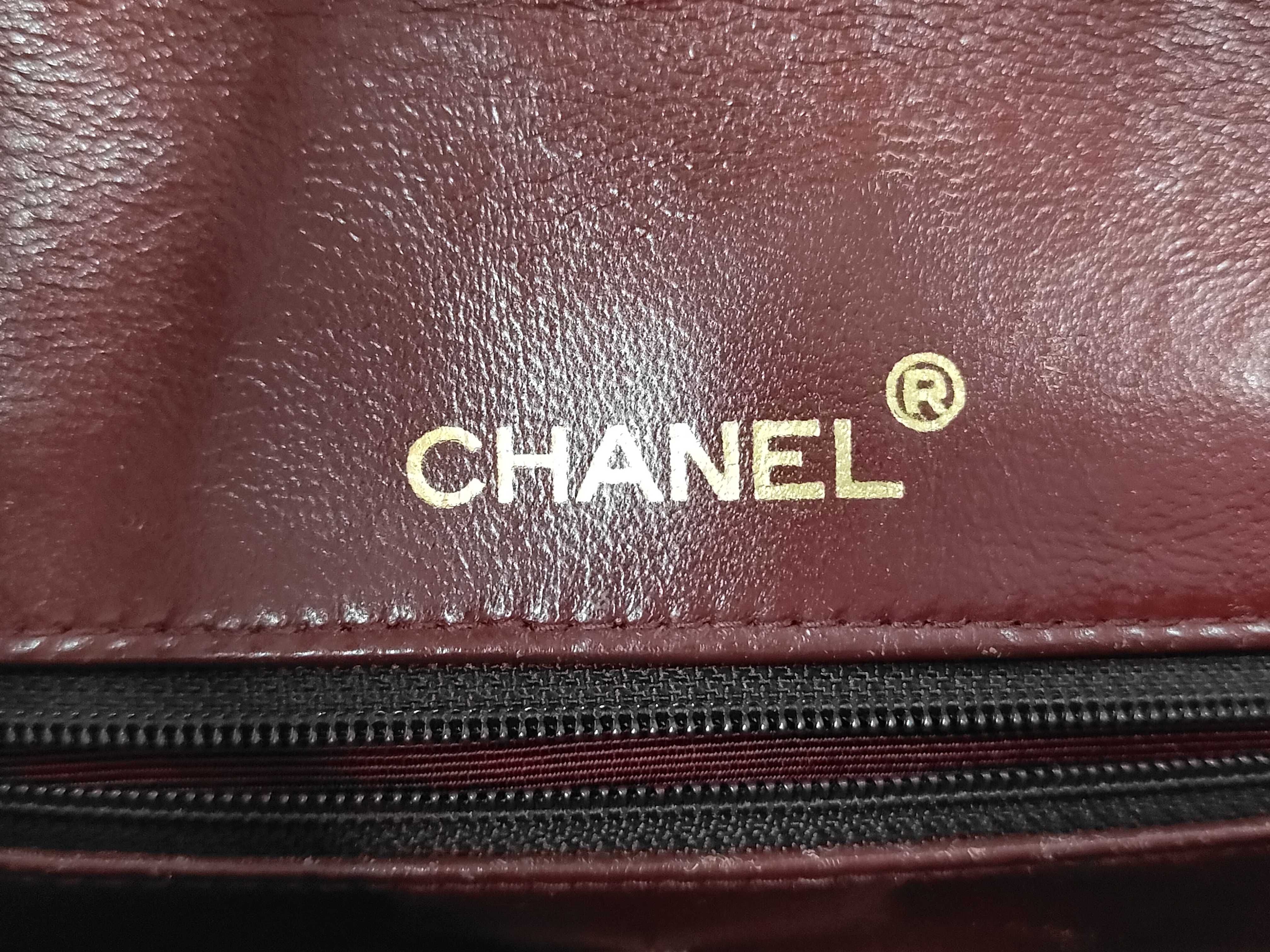 Matelassé Chain Shoulder Bag, Lambskin, with Dust Bag — view 11