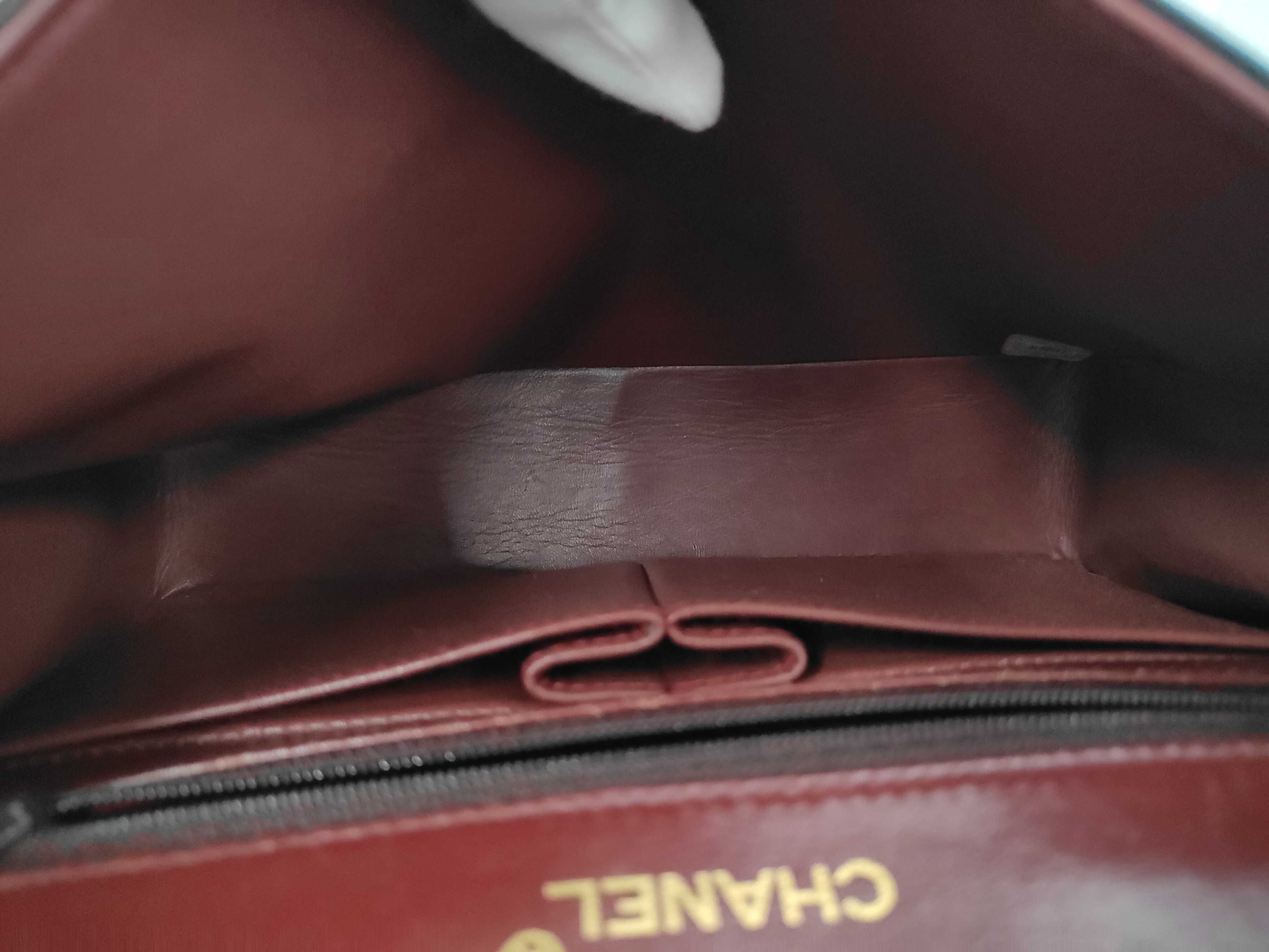 Matelassé Chain Shoulder Bag, Lambskin, with Dust Bag — view 9