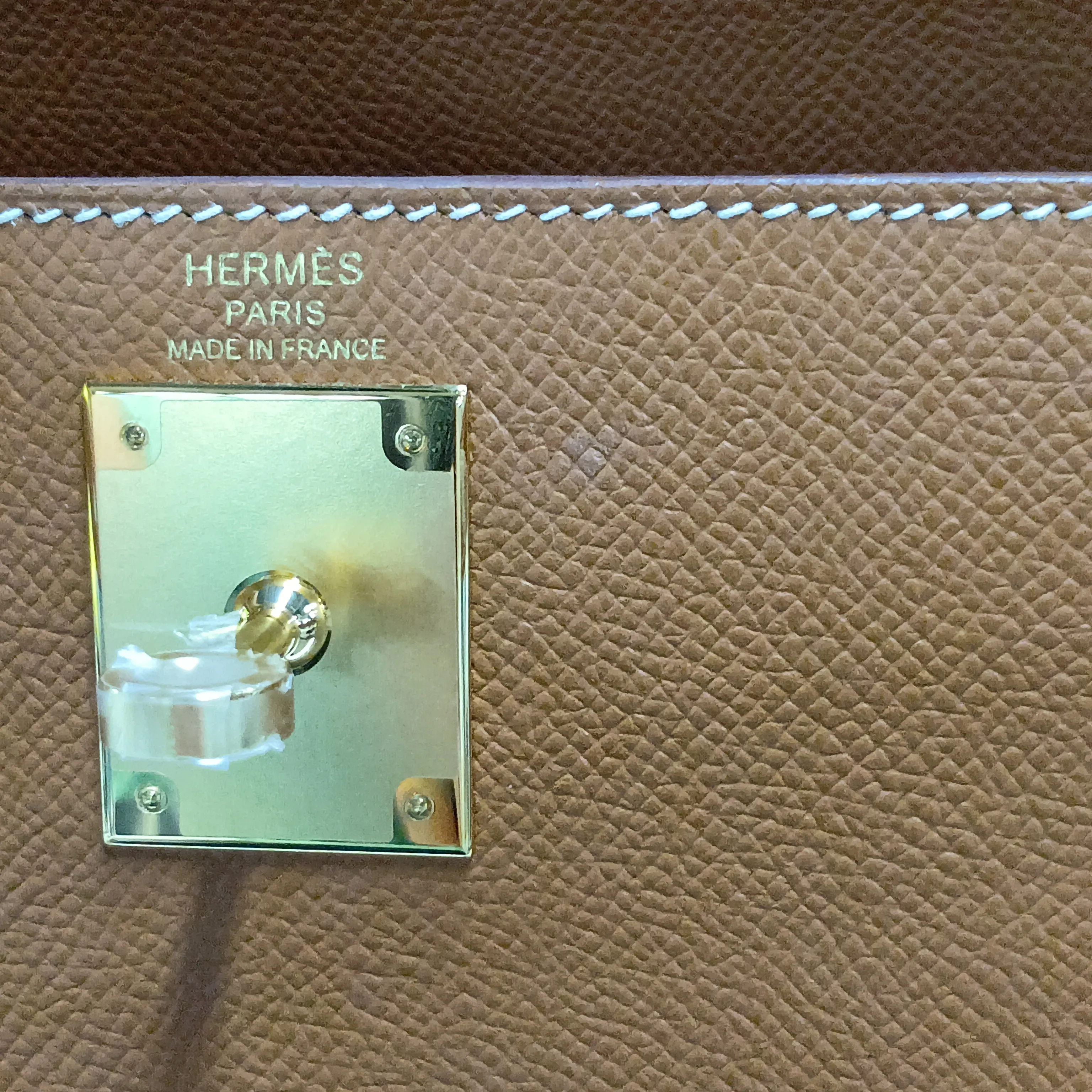 [Individually packaged] Hermes Kelly 28 Sellier Veau Epsom Gold Hardware Z: 2021 — view 12