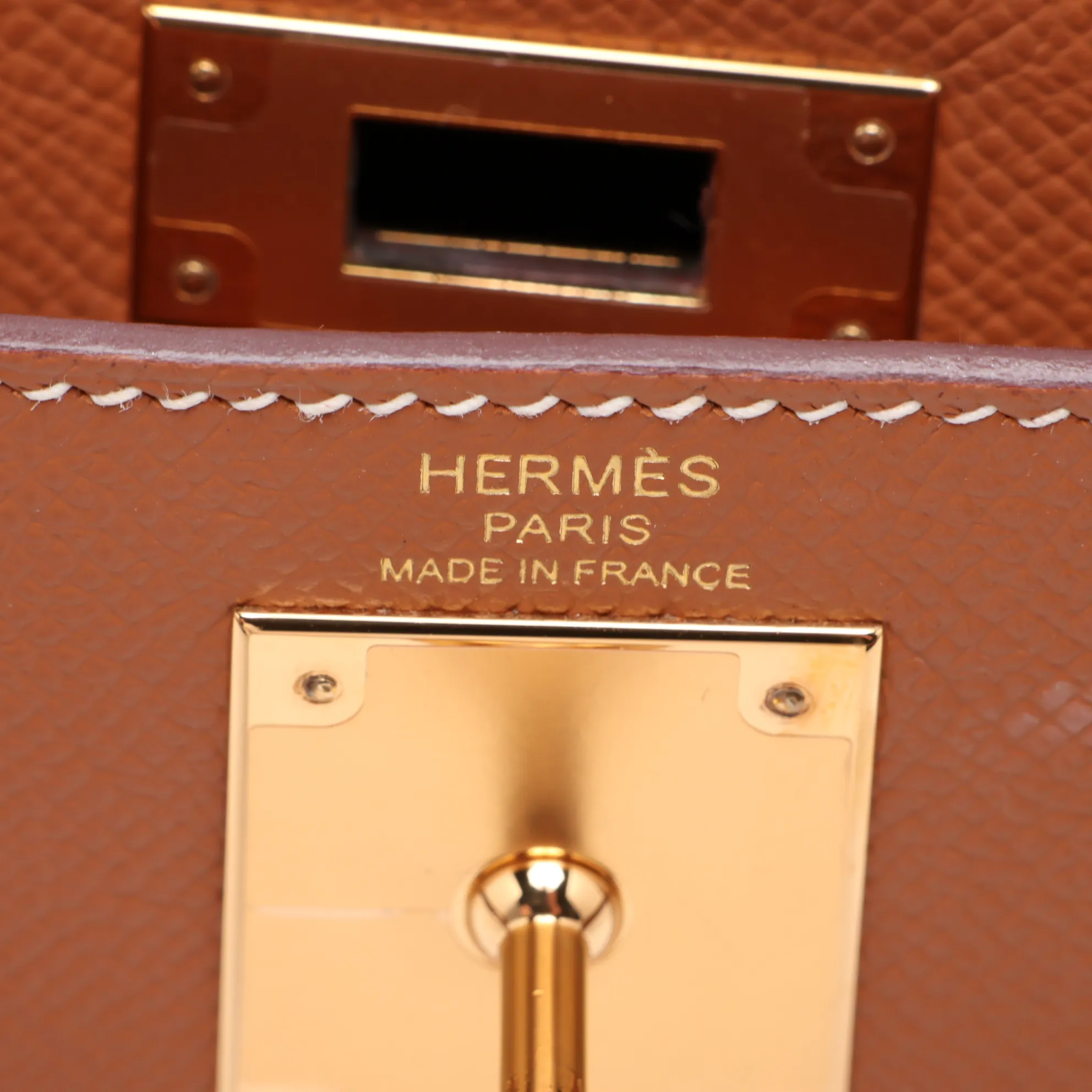 [Individually packaged] Hermes Kelly 28 Sellier Veau Epsom Gold Hardware Z: 2021 — view 10