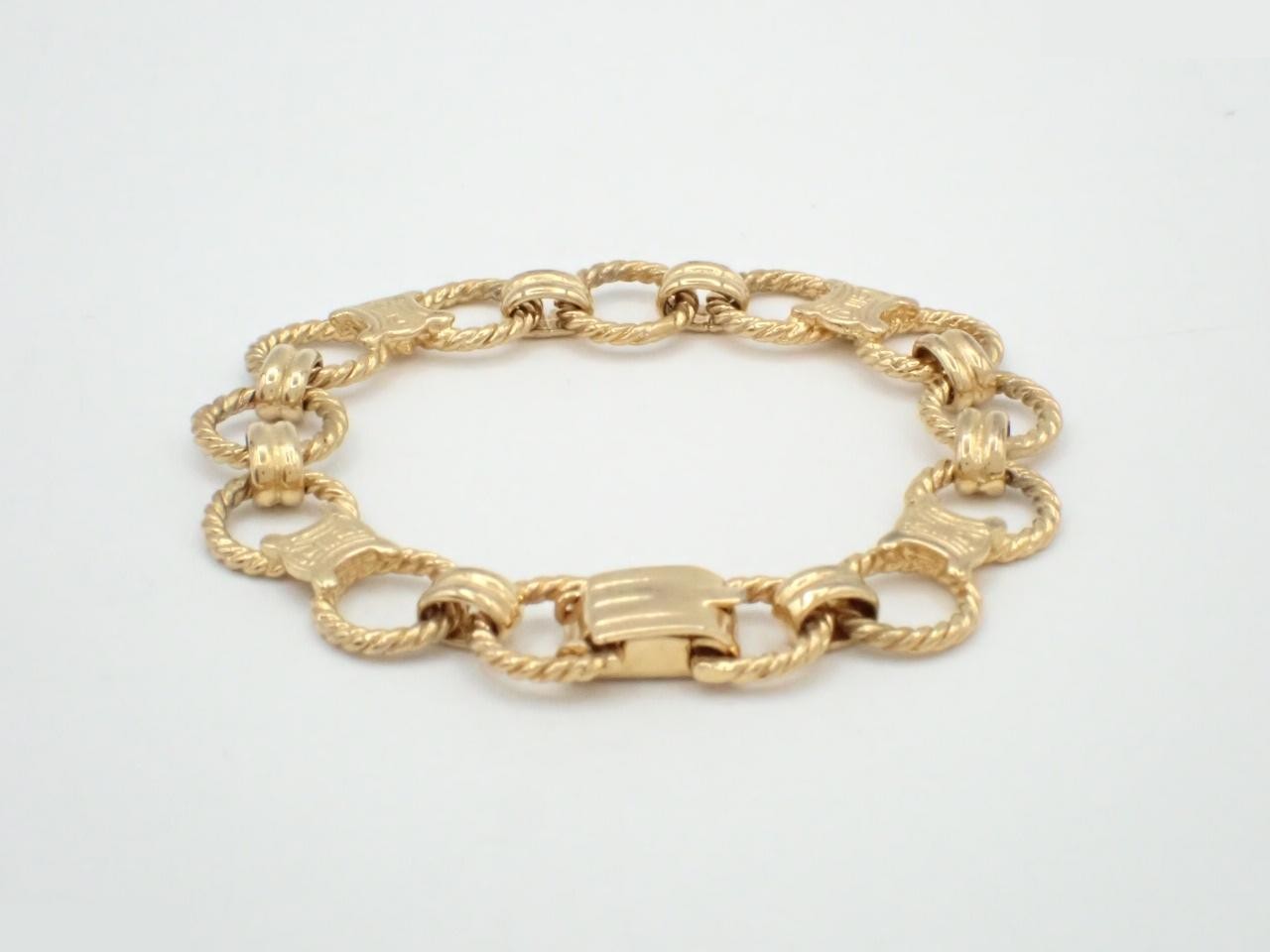 Other items in the line: Precious metal bracelets and bangles (metal), wrist circumference approximately 16.5 cm. — view 2