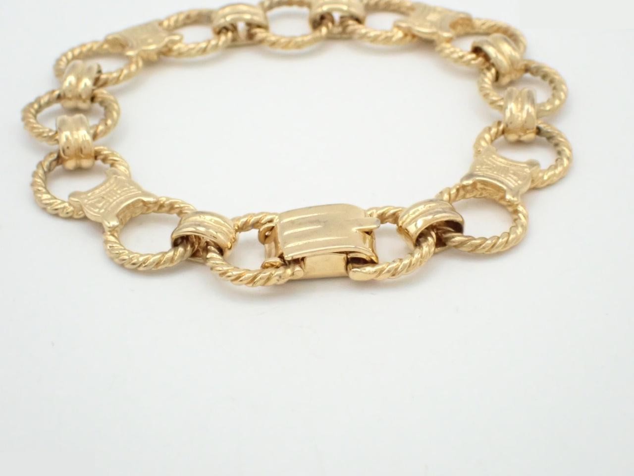 Other items in the line: Precious metal bracelets and bangles (metal), wrist circumference approximately 16.5 cm. — view 3
