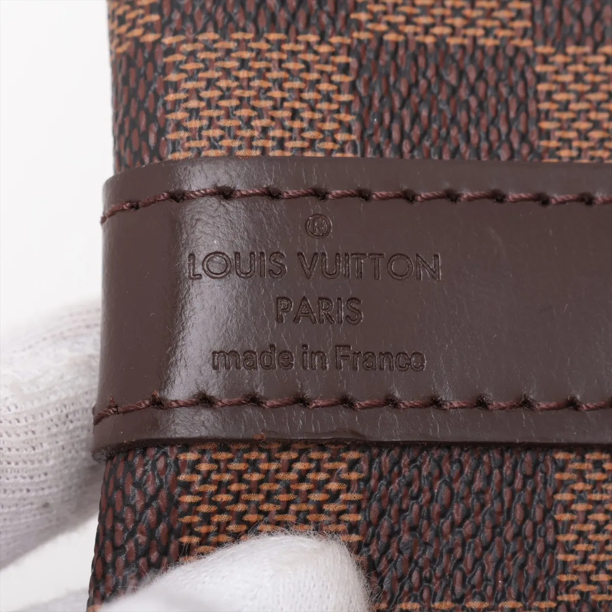 Damier Keepall Bandoulière 55 N41414 MB4019 Brown — view 10