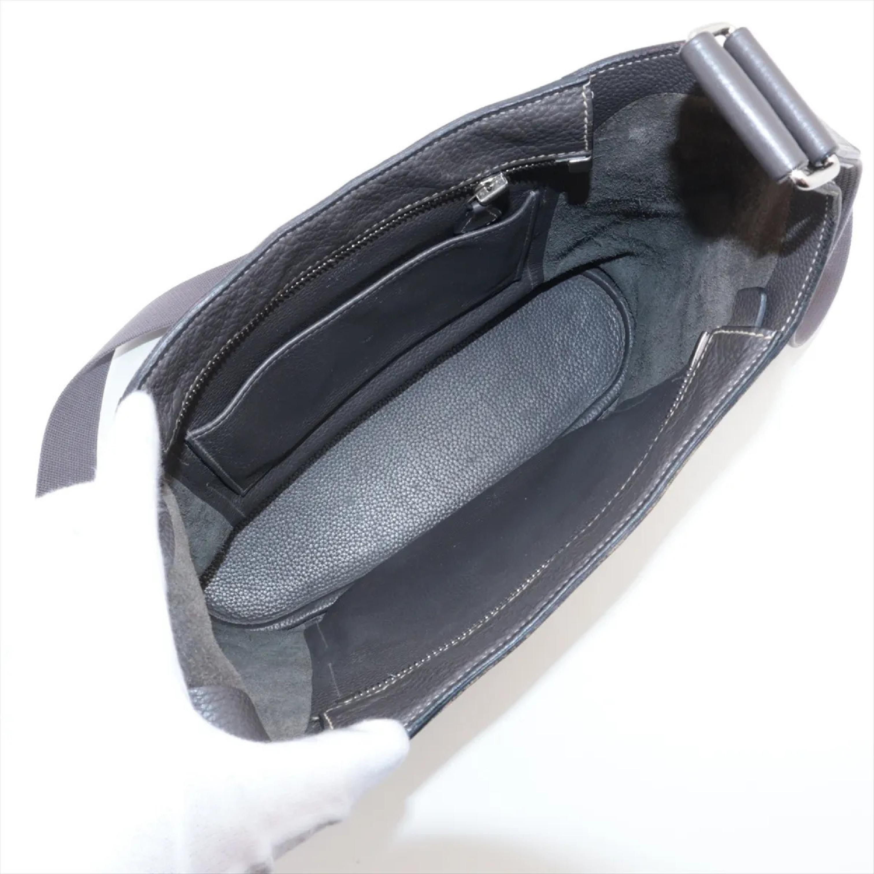Good News PM Taurillon Clemence Graphite L: 2008 Shoulder Bag — view 6