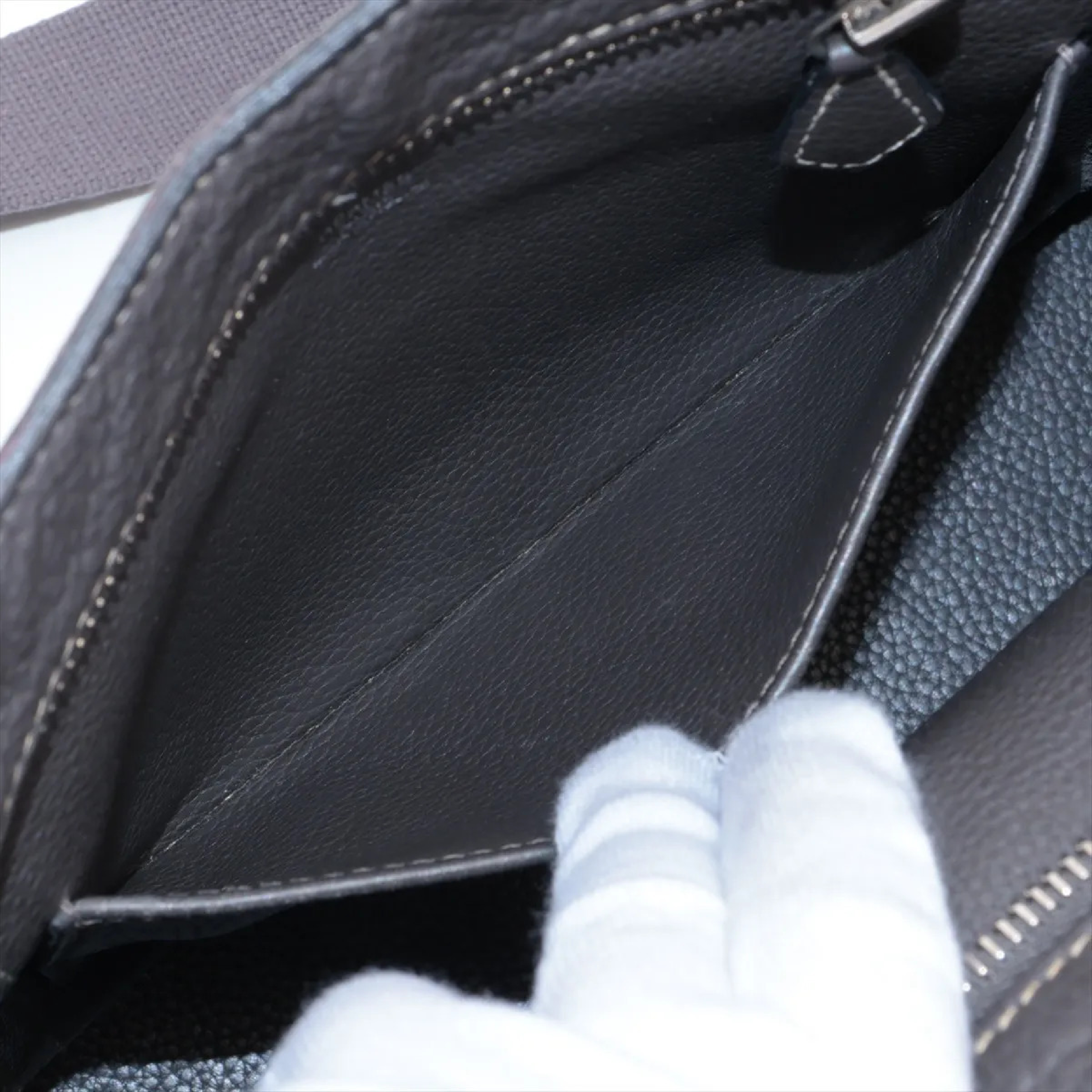 Good News PM Taurillon Clemence Graphite L: 2008 Shoulder Bag — view 7