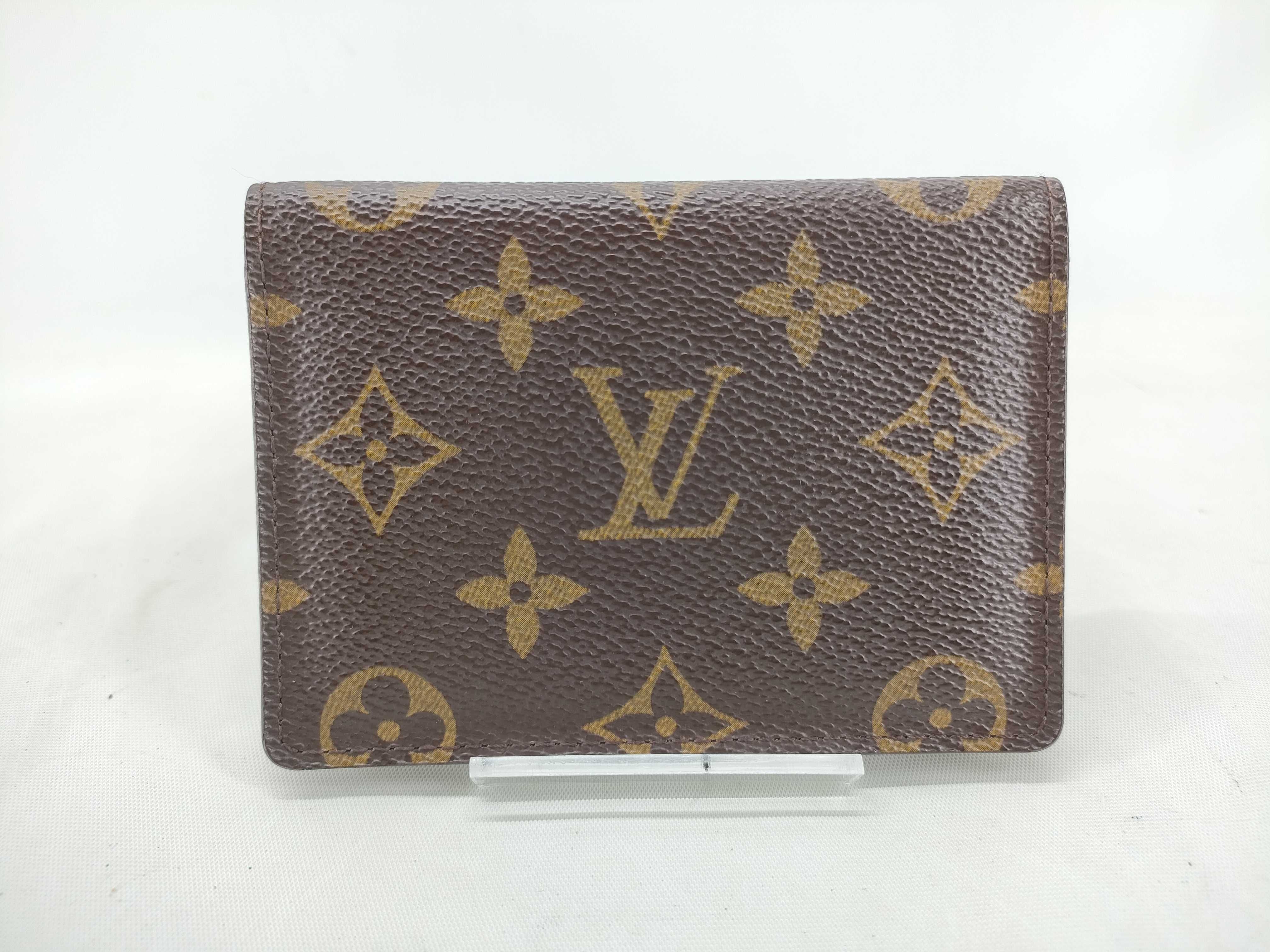 Monogram Vuitton Monogram Pass Case Card Case