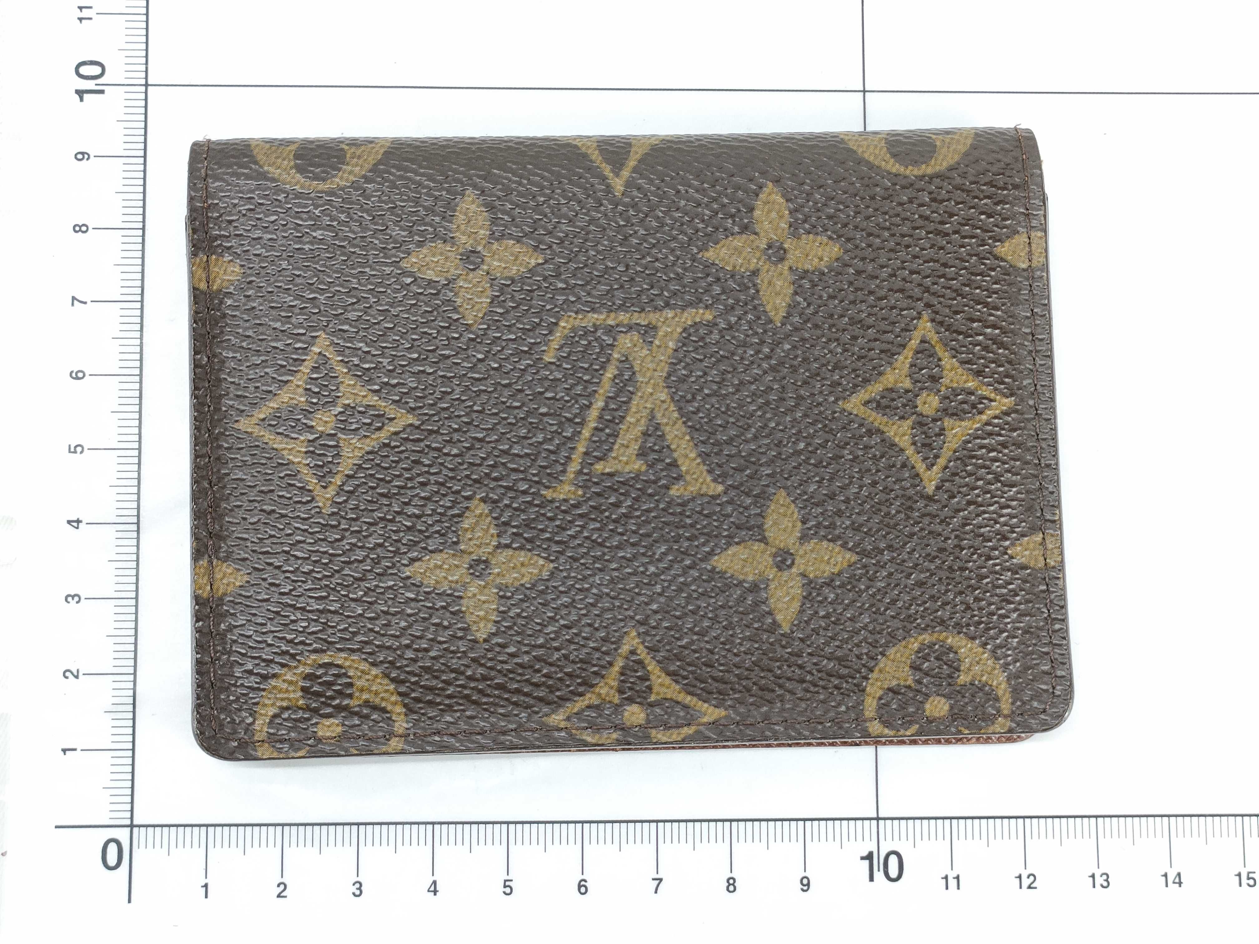 Monogram Vuitton Monogram Pass Case Card Case — view 2