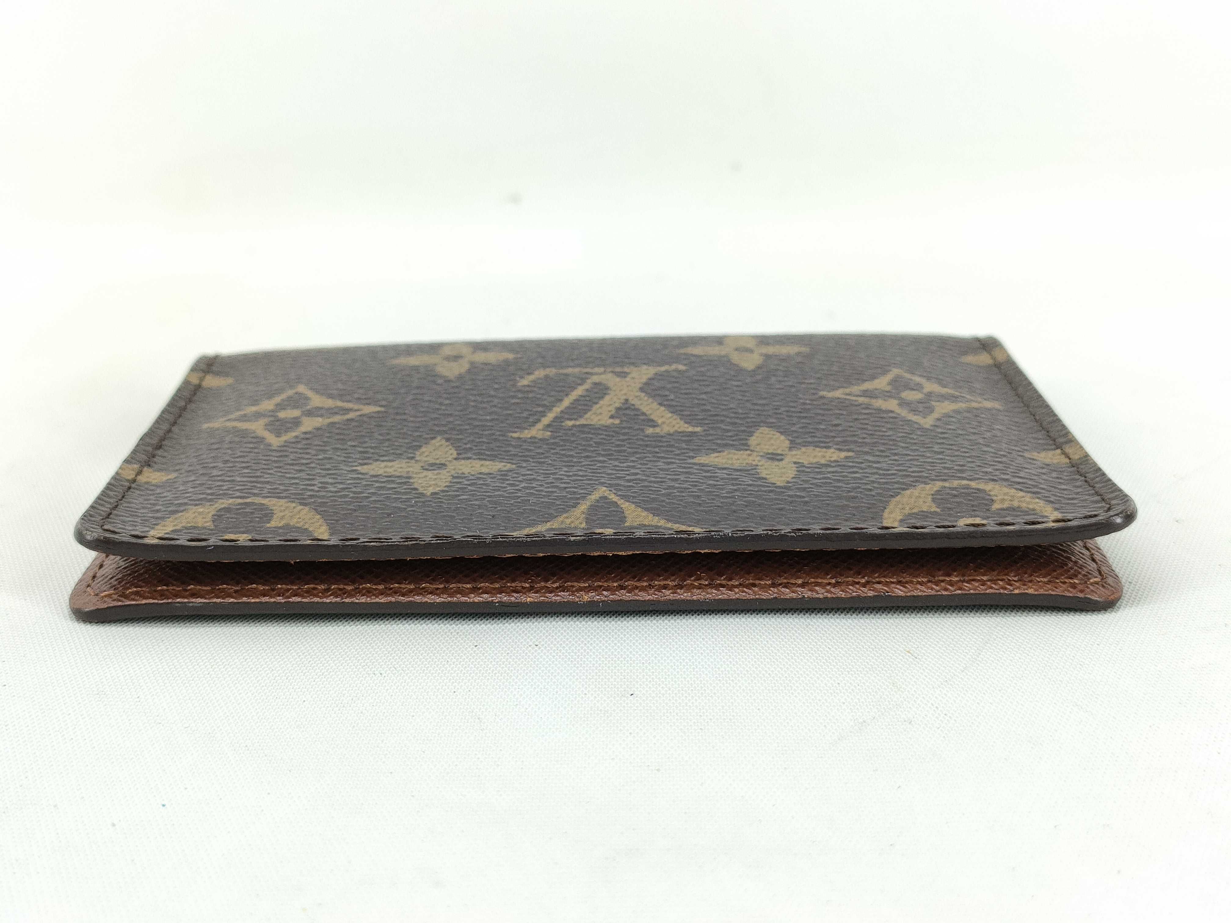 Monogram Vuitton Monogram Pass Case Card Case — view 4