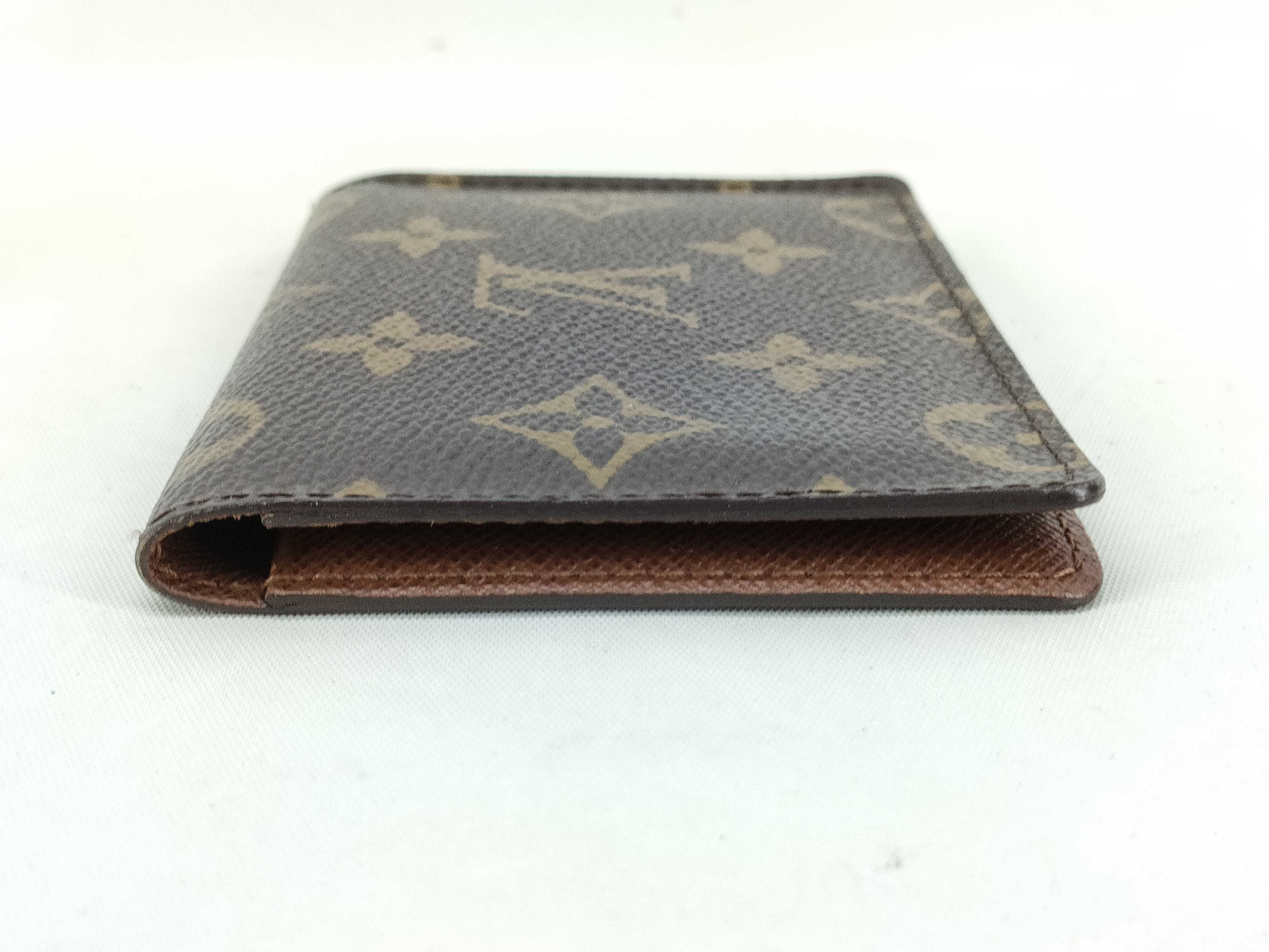Monogram Vuitton Monogram Pass Case Card Case — view 5