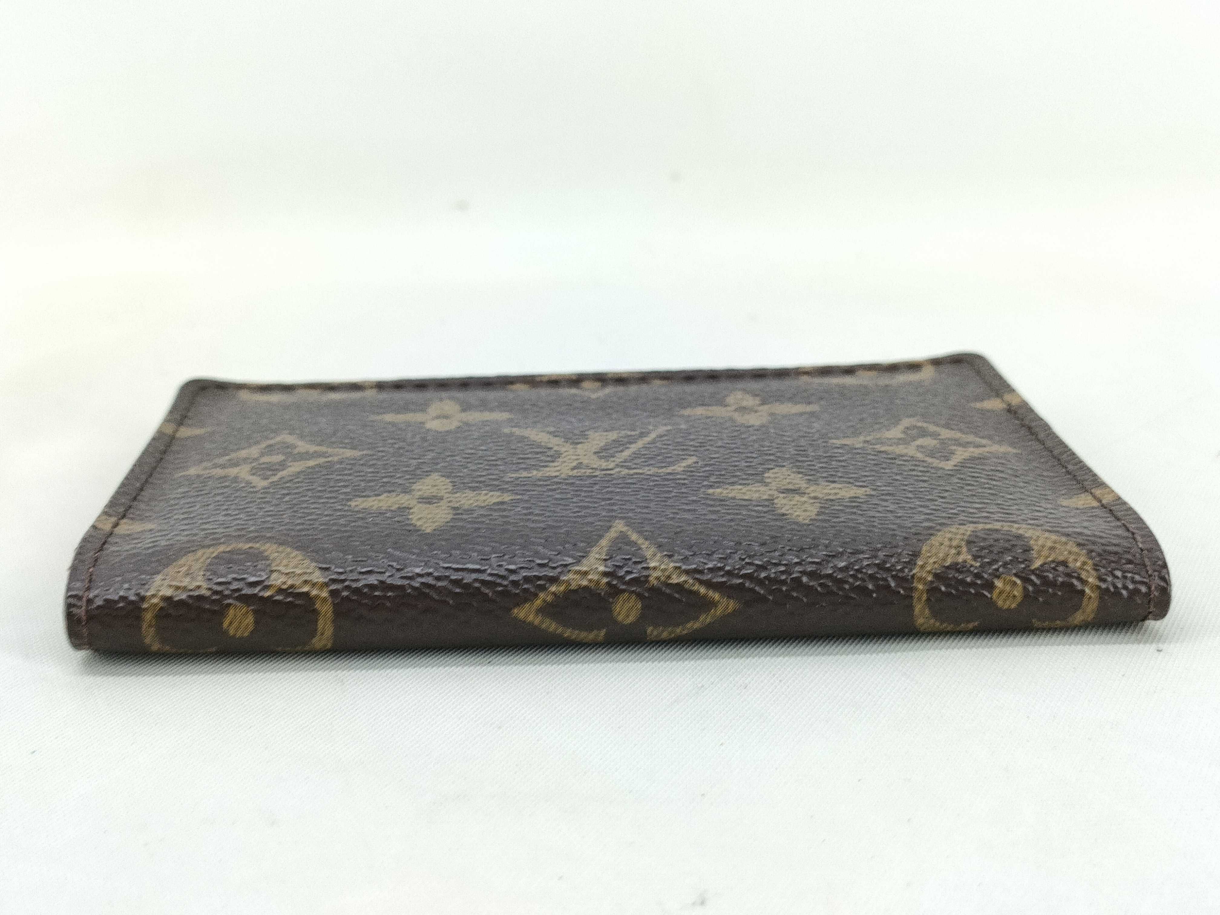 Monogram Vuitton Monogram Pass Case Card Case — view 6