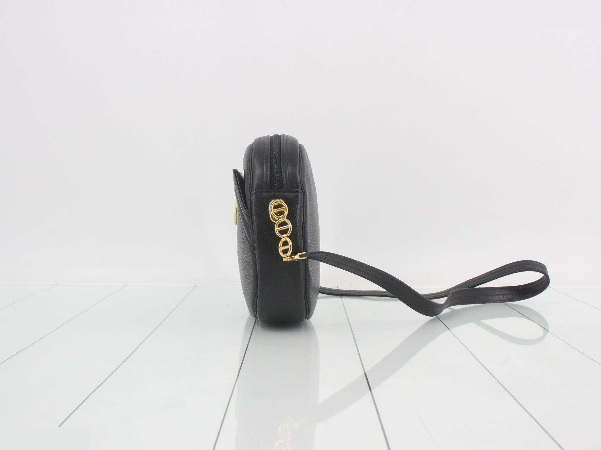 Logo Leather Shoulder Bag — view 3