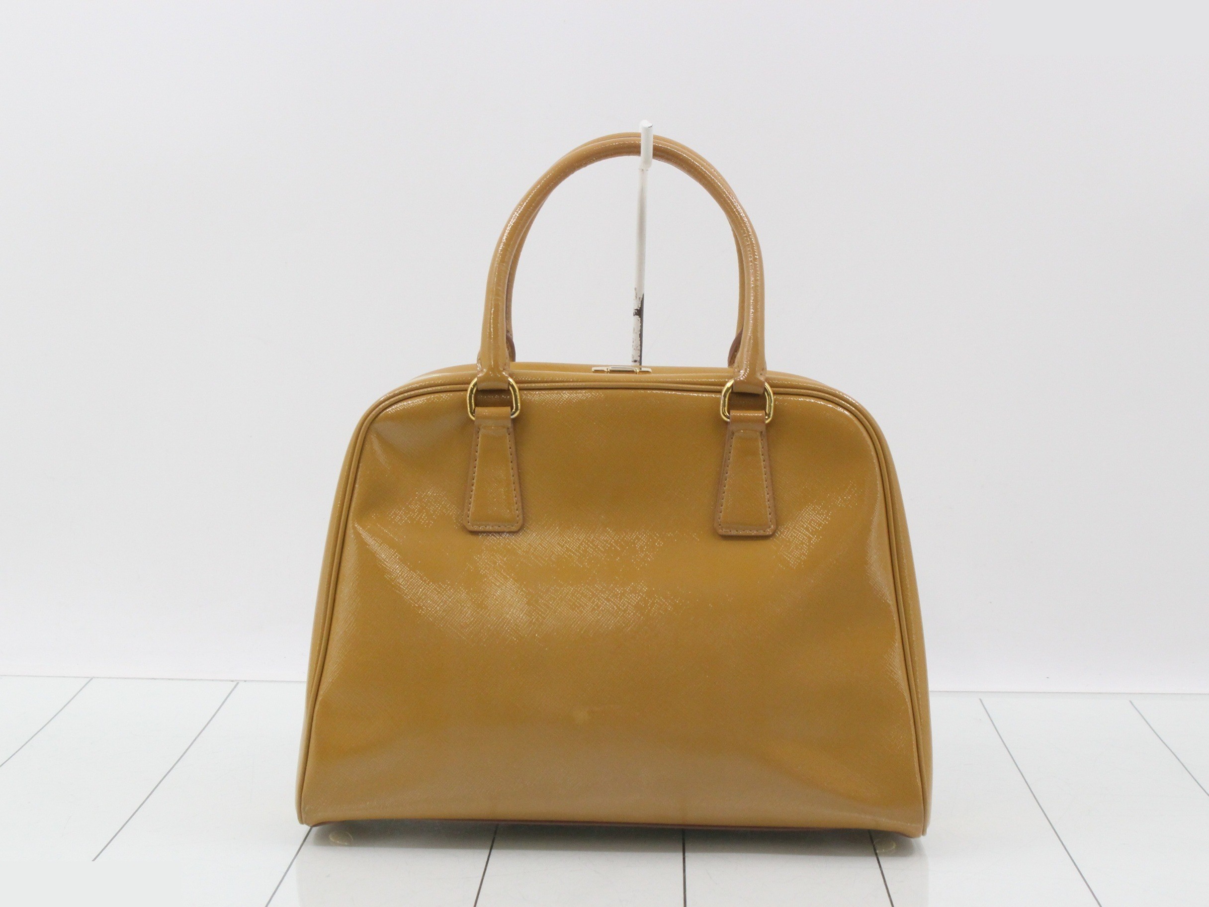 Enamel Triangle Plate Handbag — view 2