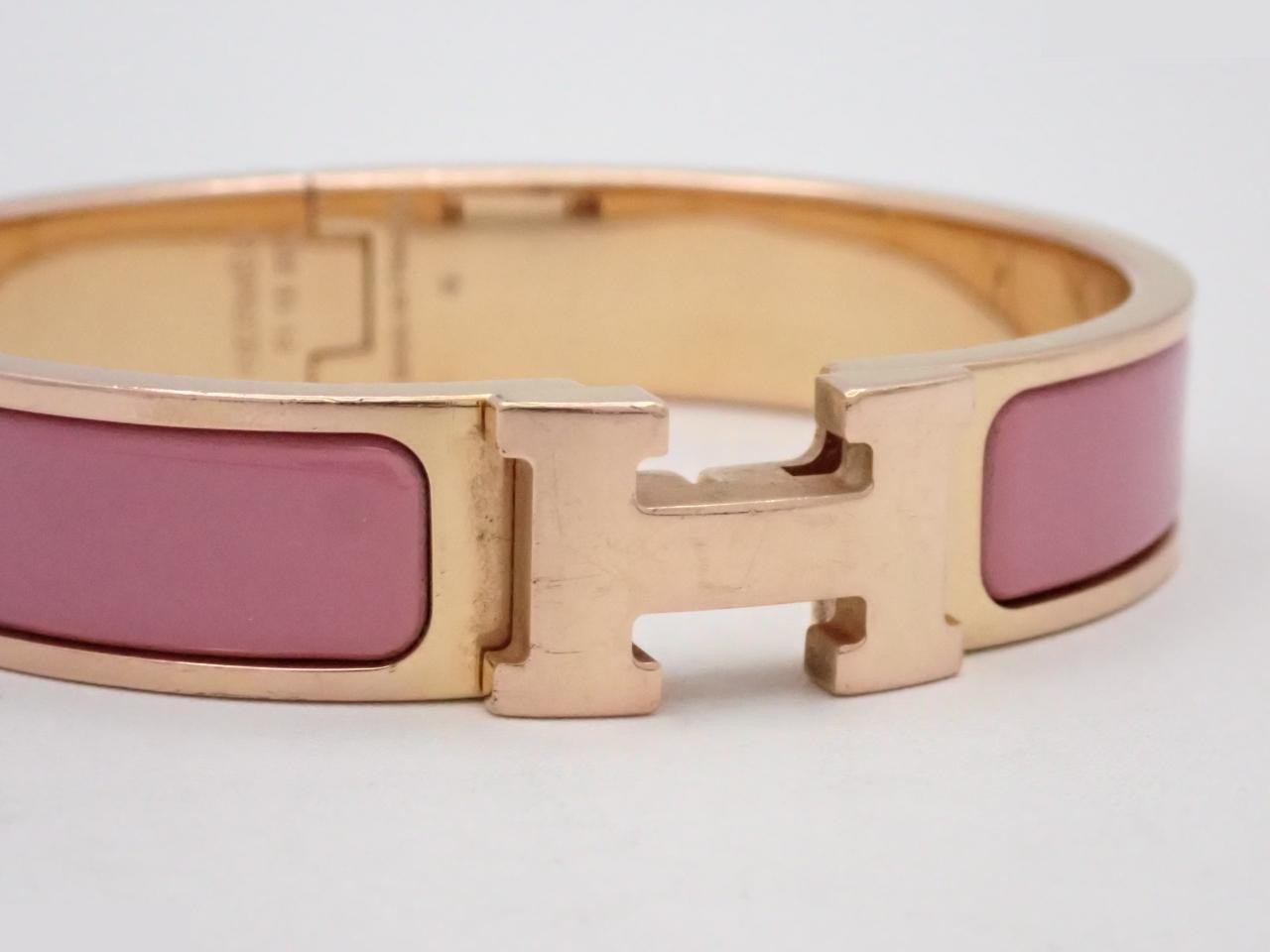 Bracelet 《Click H》 Wrist circumference approx. 16cm — view 3