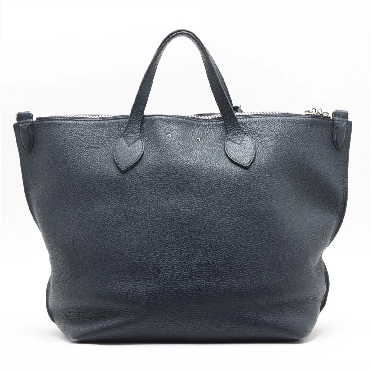 LV Circle East Side Zipped Tote M53436 UB1137 Navy No Pull Leather — view 2