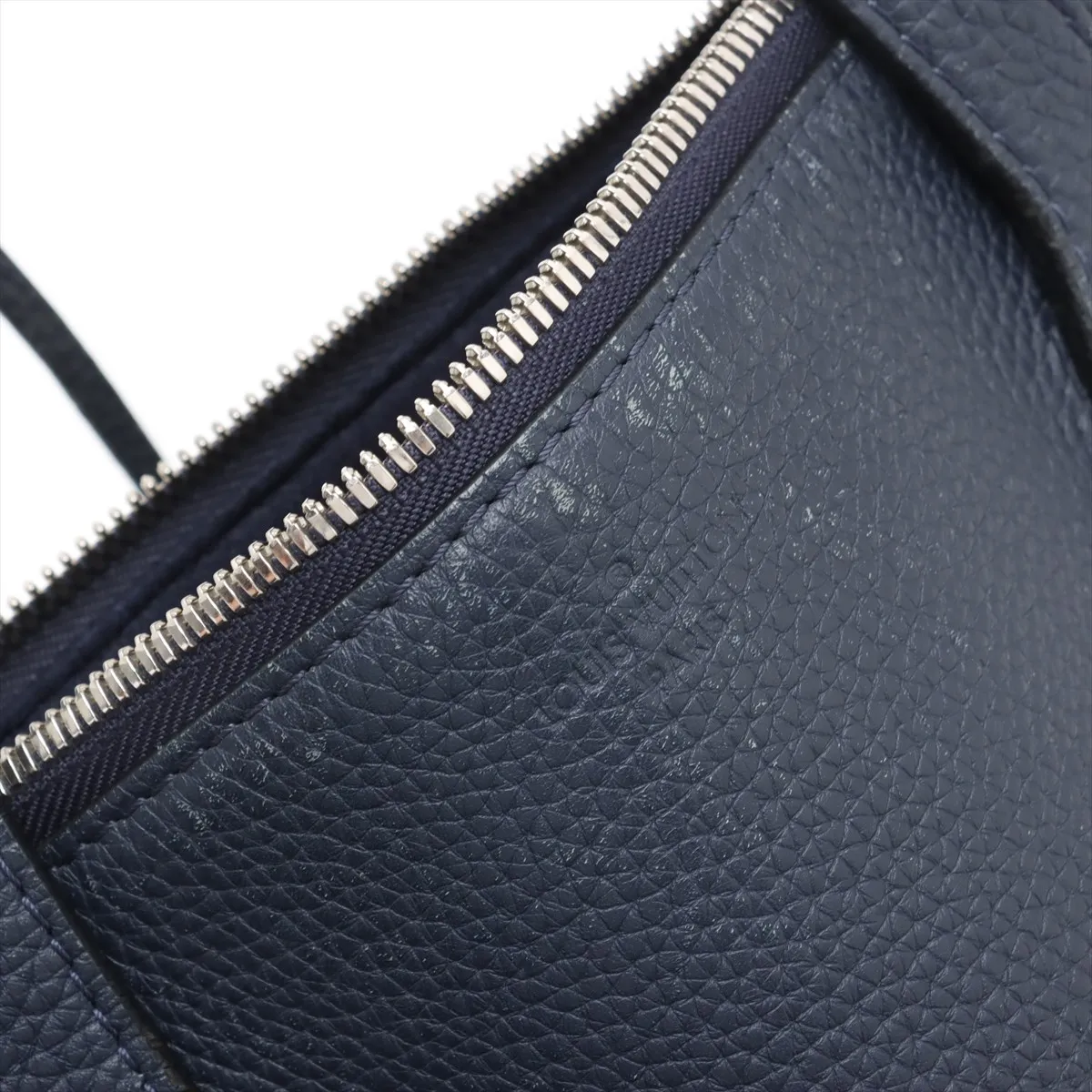 LV Circle East Side Zipped Tote M53436 UB1137 Navy No Pull Leather — view 13