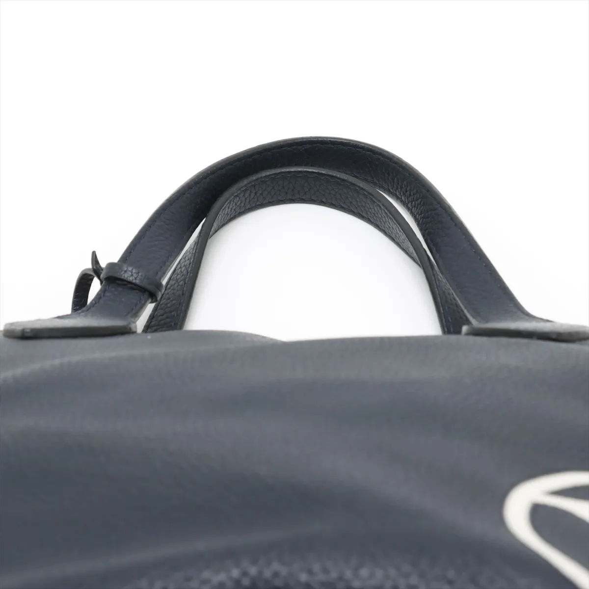LV Circle East Side Zipped Tote M53436 UB1137 Navy No Pull Leather — view 6