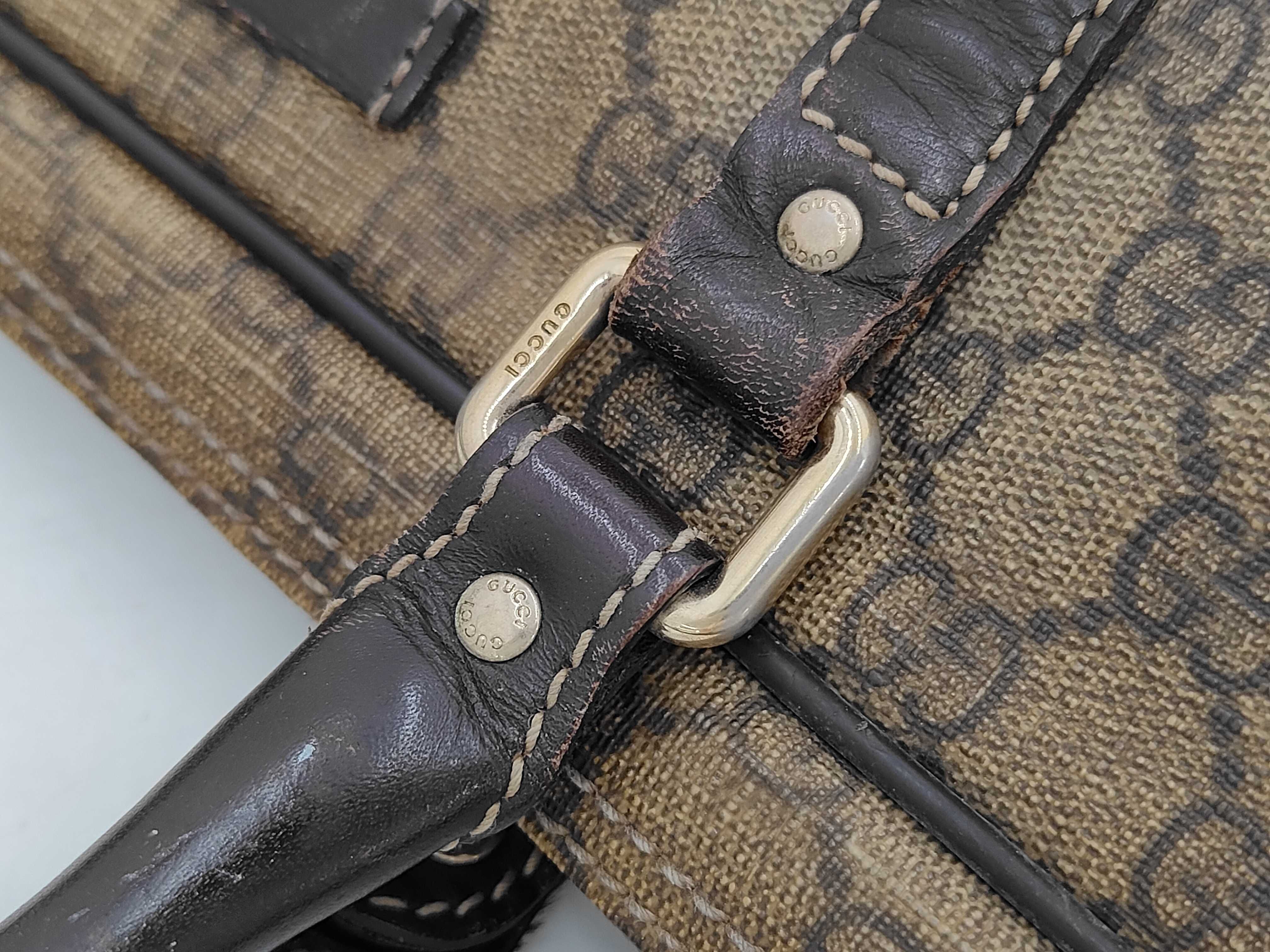 GG Supreme 208463 Briefcase Shoulder Bag — view 7
