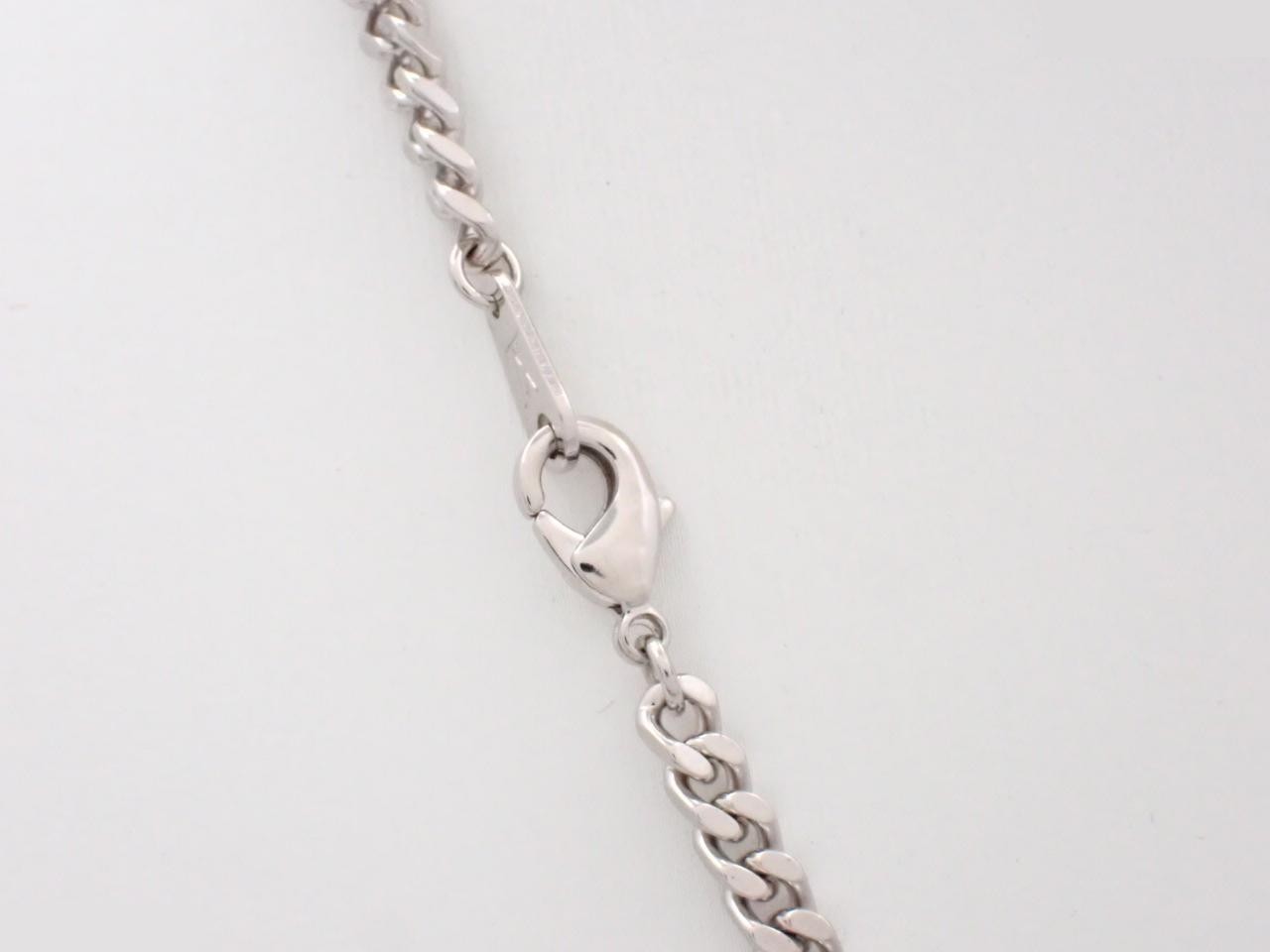 Monogram pendant, Stecia design, chain approximately 55cm. — view 3