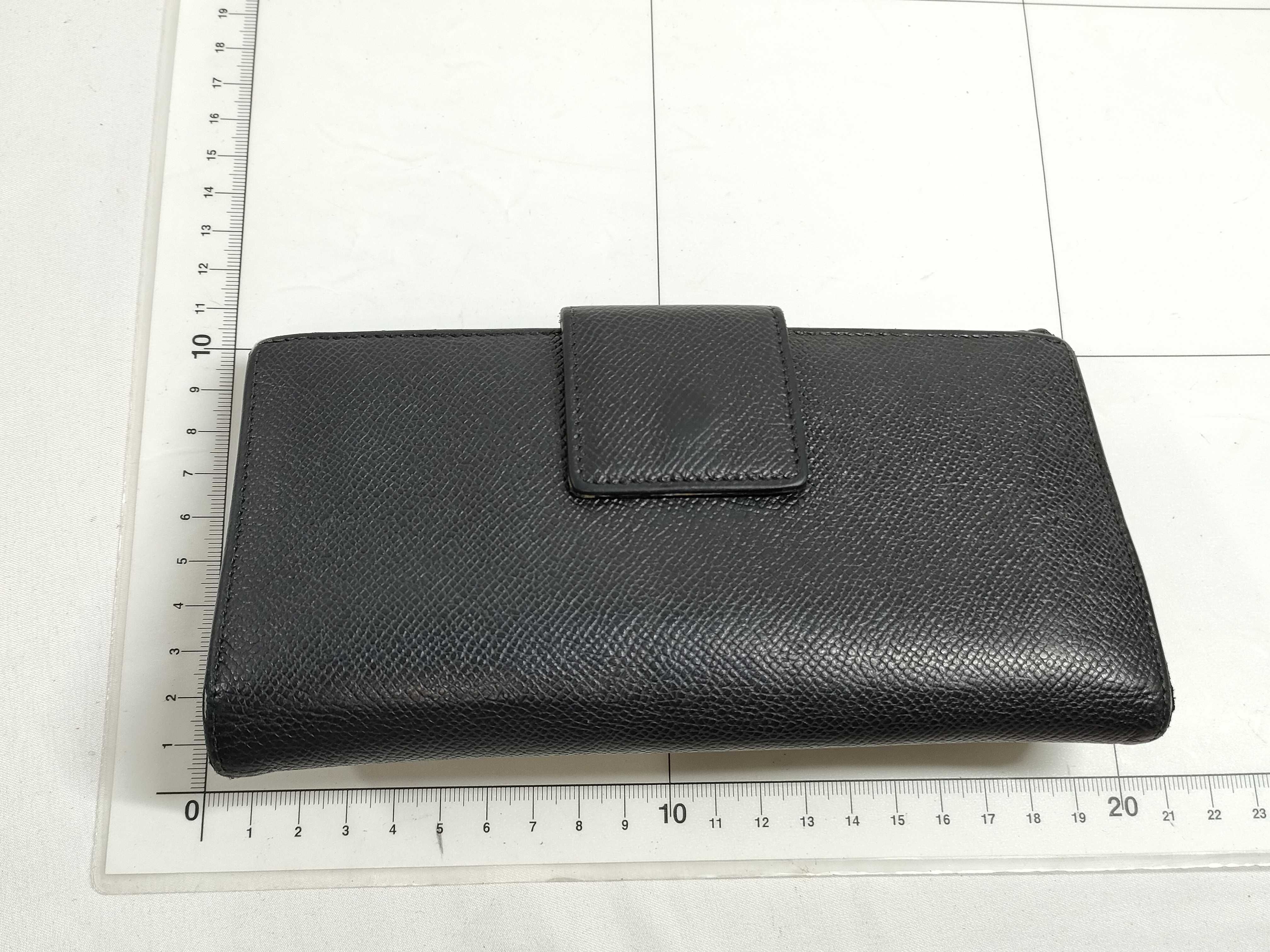 Bulgari Long Wallet, Black — view 2