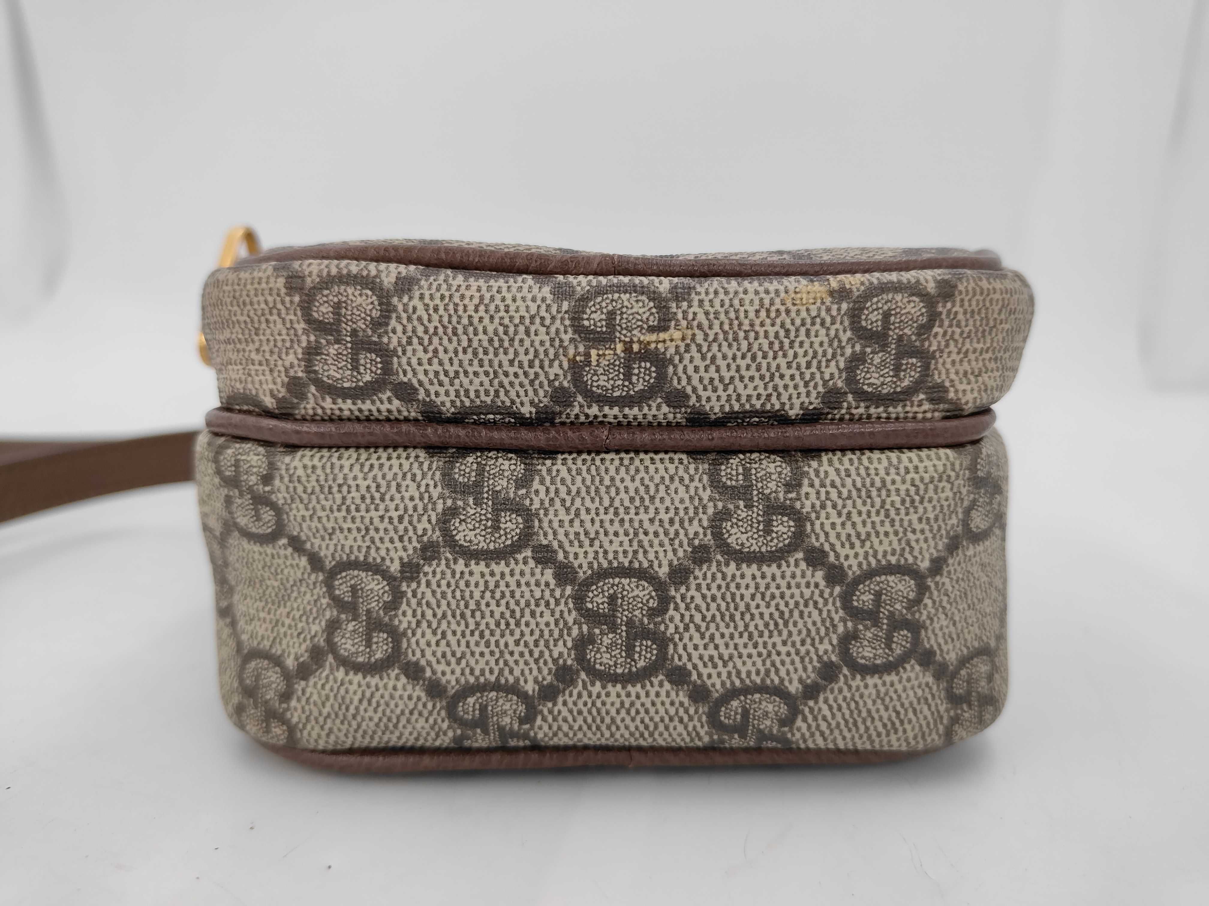 GG Supreme Tiger Head Shoulder Bag — view 7