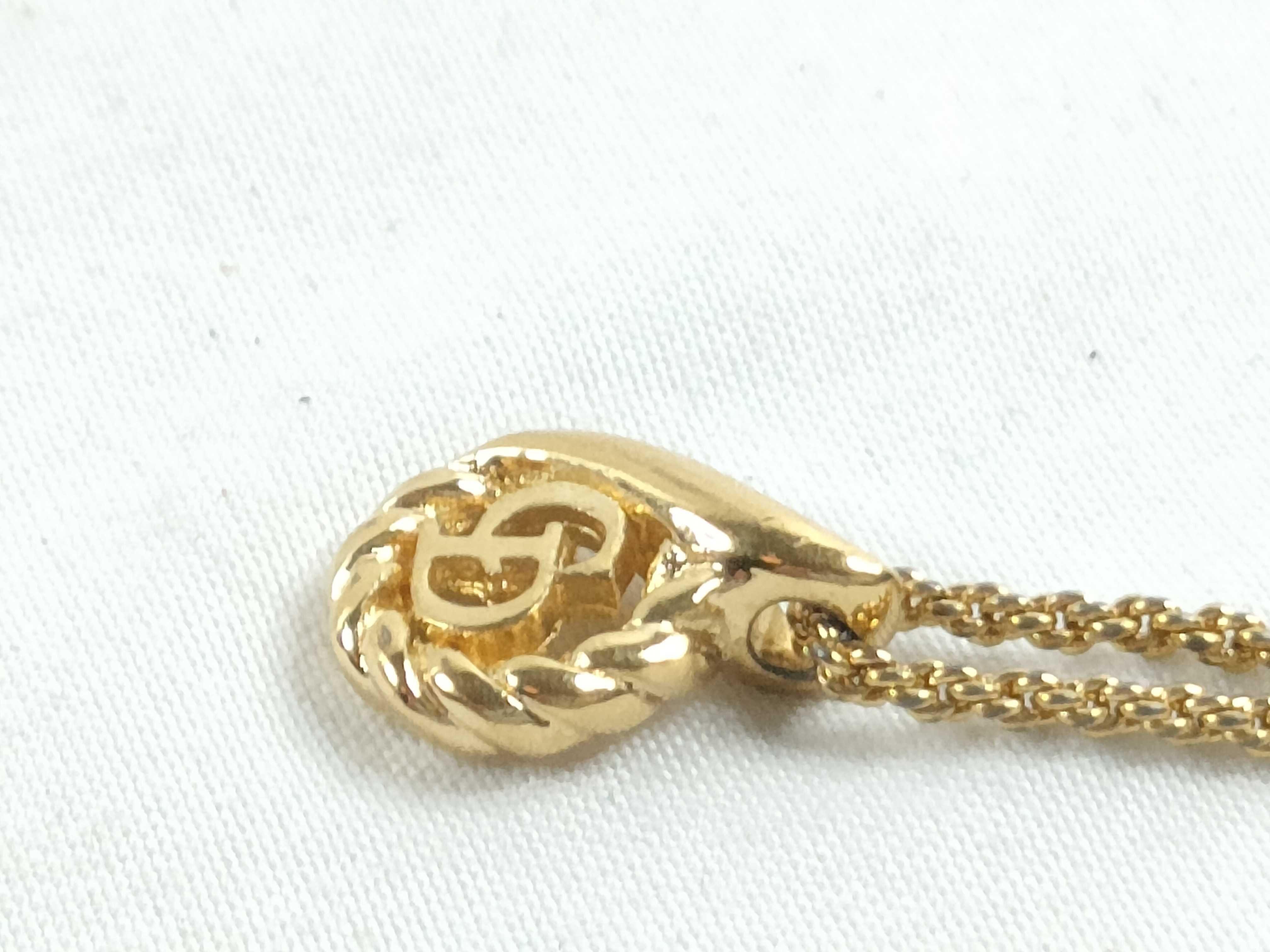 CD Logo Necklace — view 3