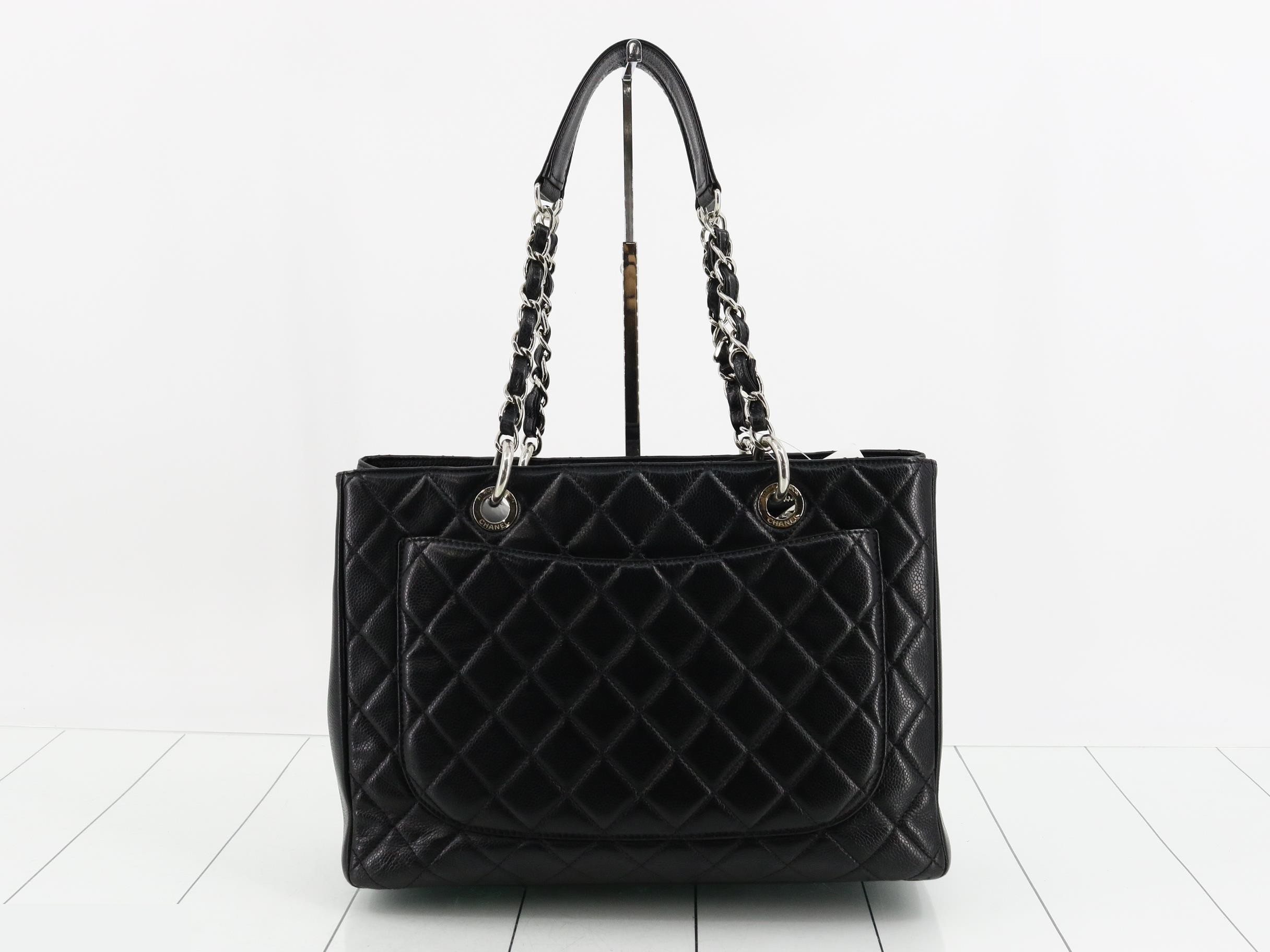 Caviar Skin GST Chain Tote, Serial Number 19 — view 2