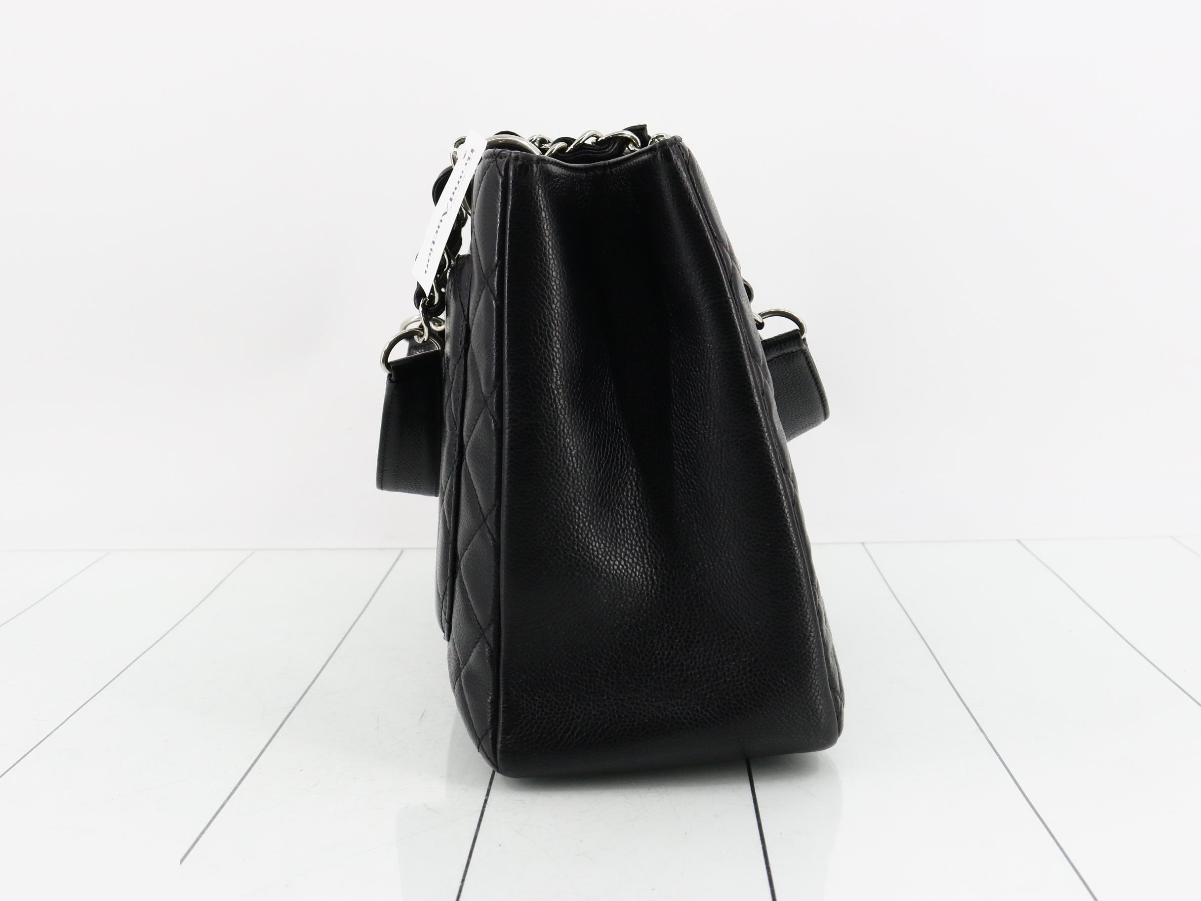Caviar Skin GST Chain Tote, Serial Number 19 — view 4