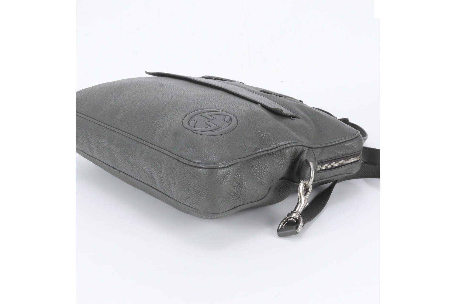 Soho Interlocking G 322057 Leather 2-Way Business Bag — view 5