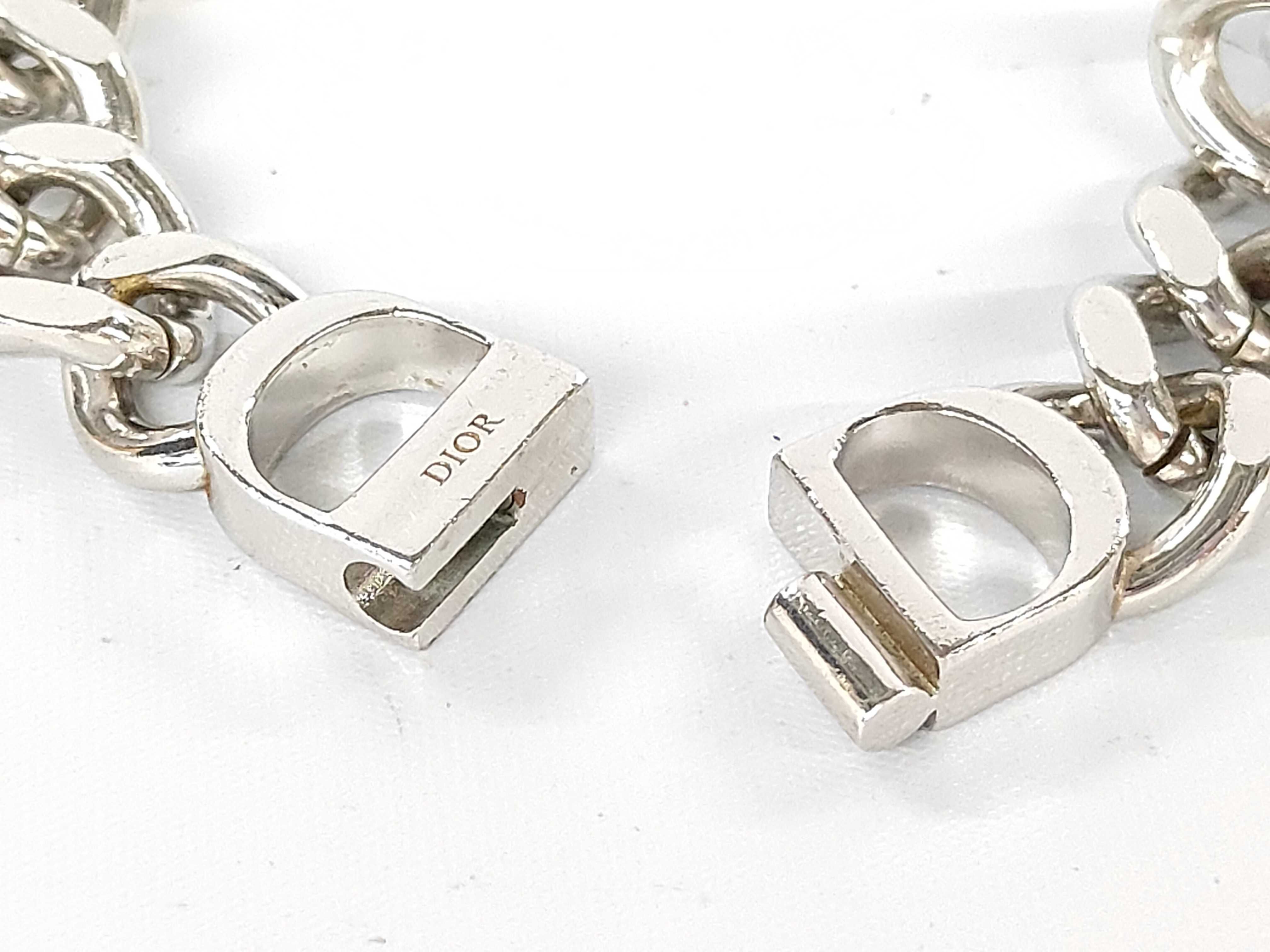 necklace, silver chain necklace — view 3