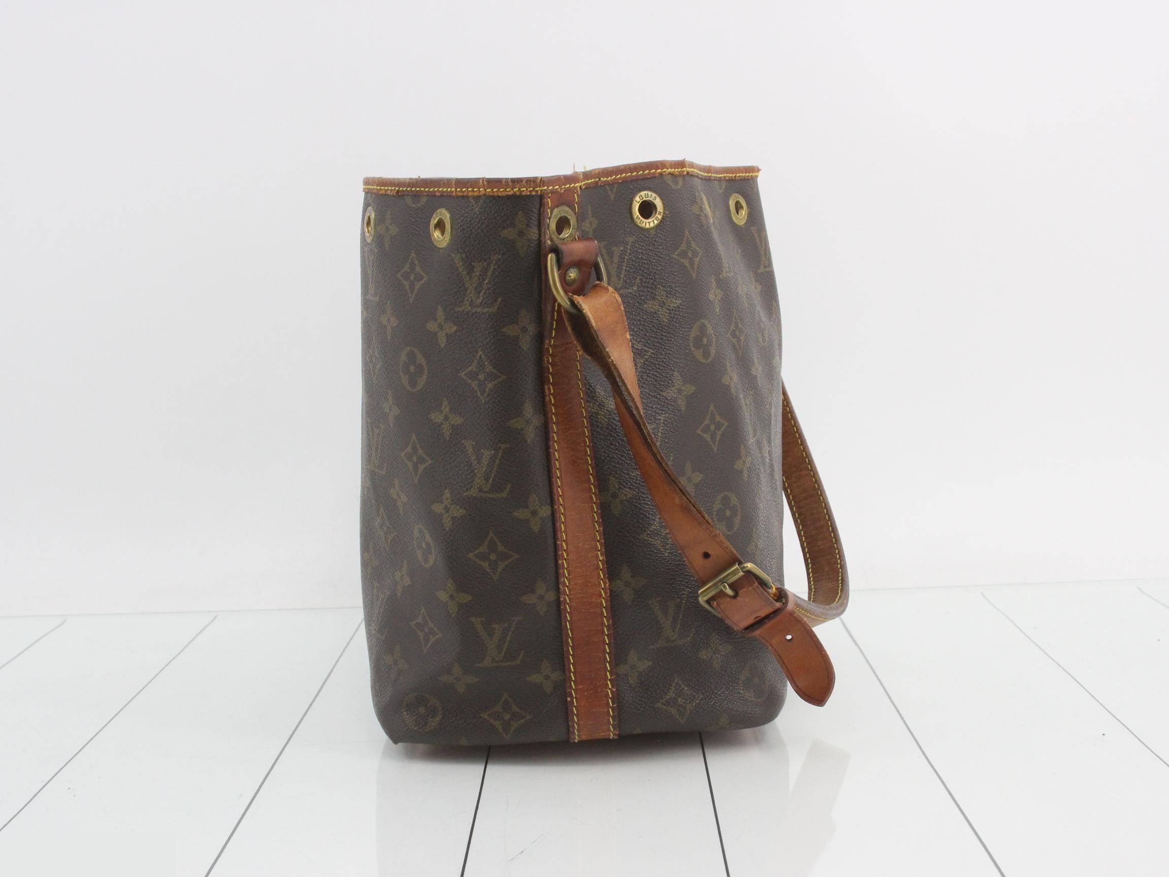 Petit Noé (old model) Monogram drawstring bag — view 4