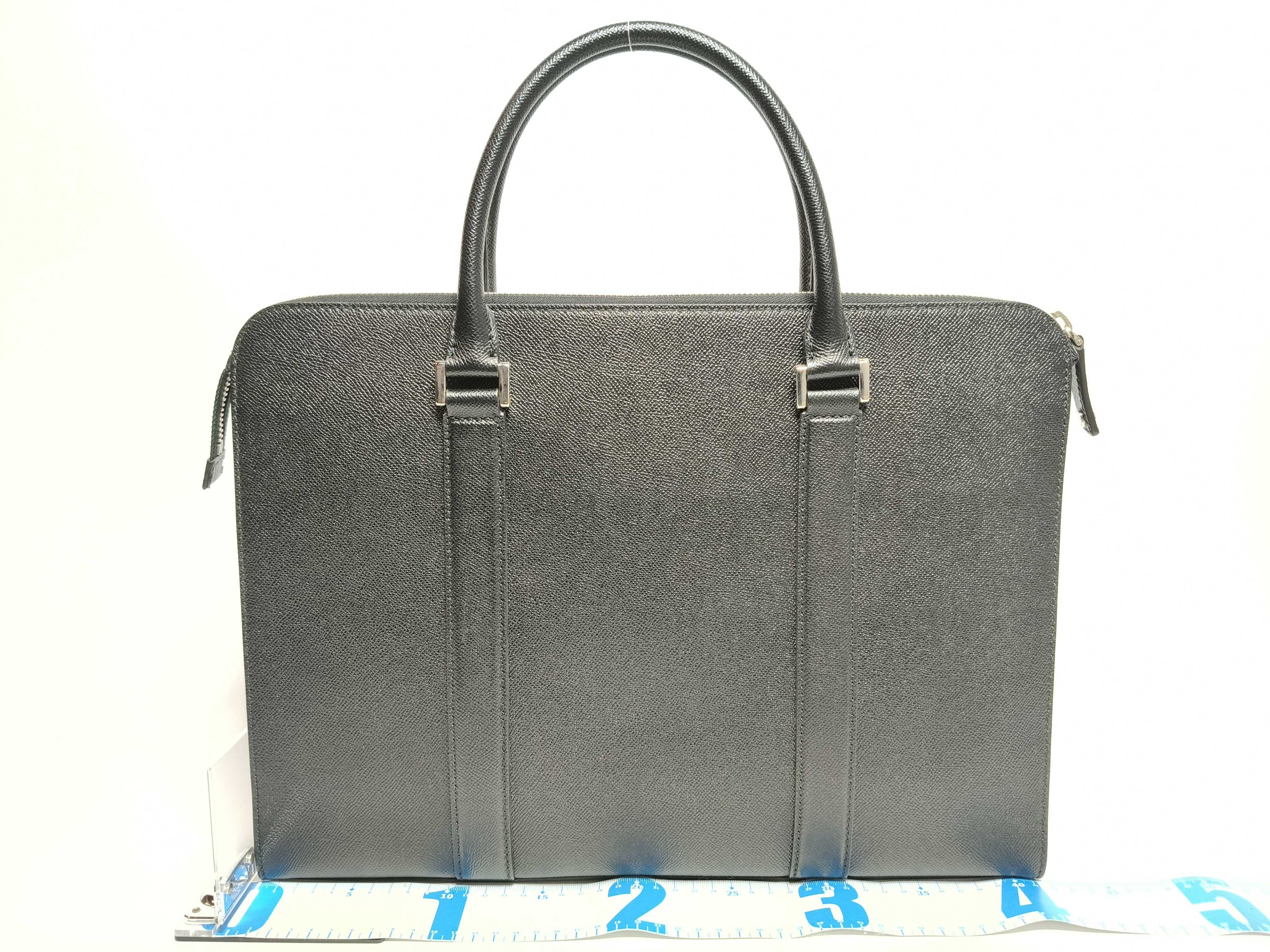 Bulgari Man Business Bag Black IC Business Bag — view 2