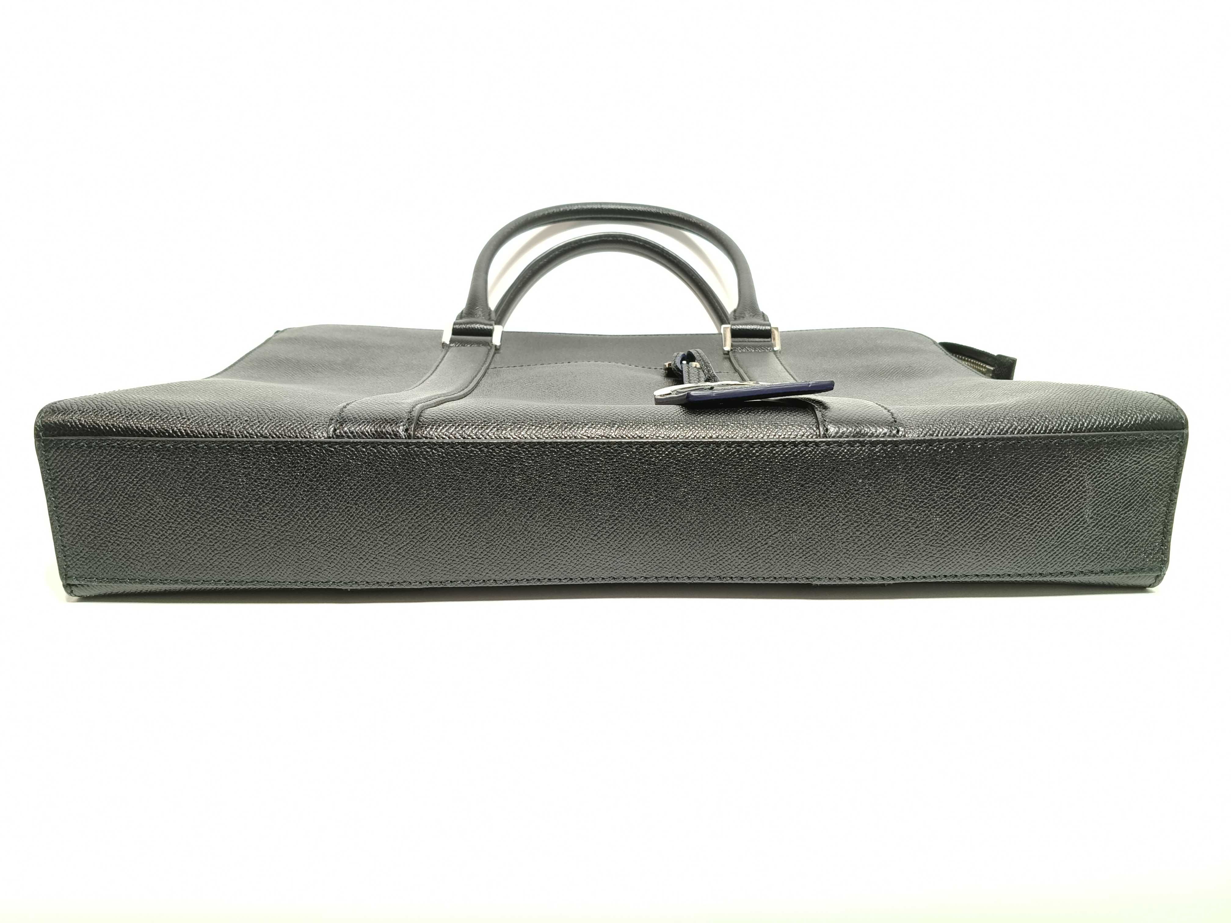Bulgari Man Business Bag Black IC Business Bag — view 8